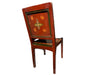 Vintage Moroccan Hand Painted Desk and Chair Late 20th Century | Work of Man