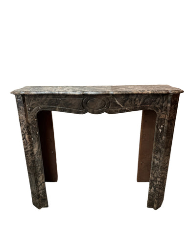 Antique French Marble Fireplace Mantel | Work of Man
