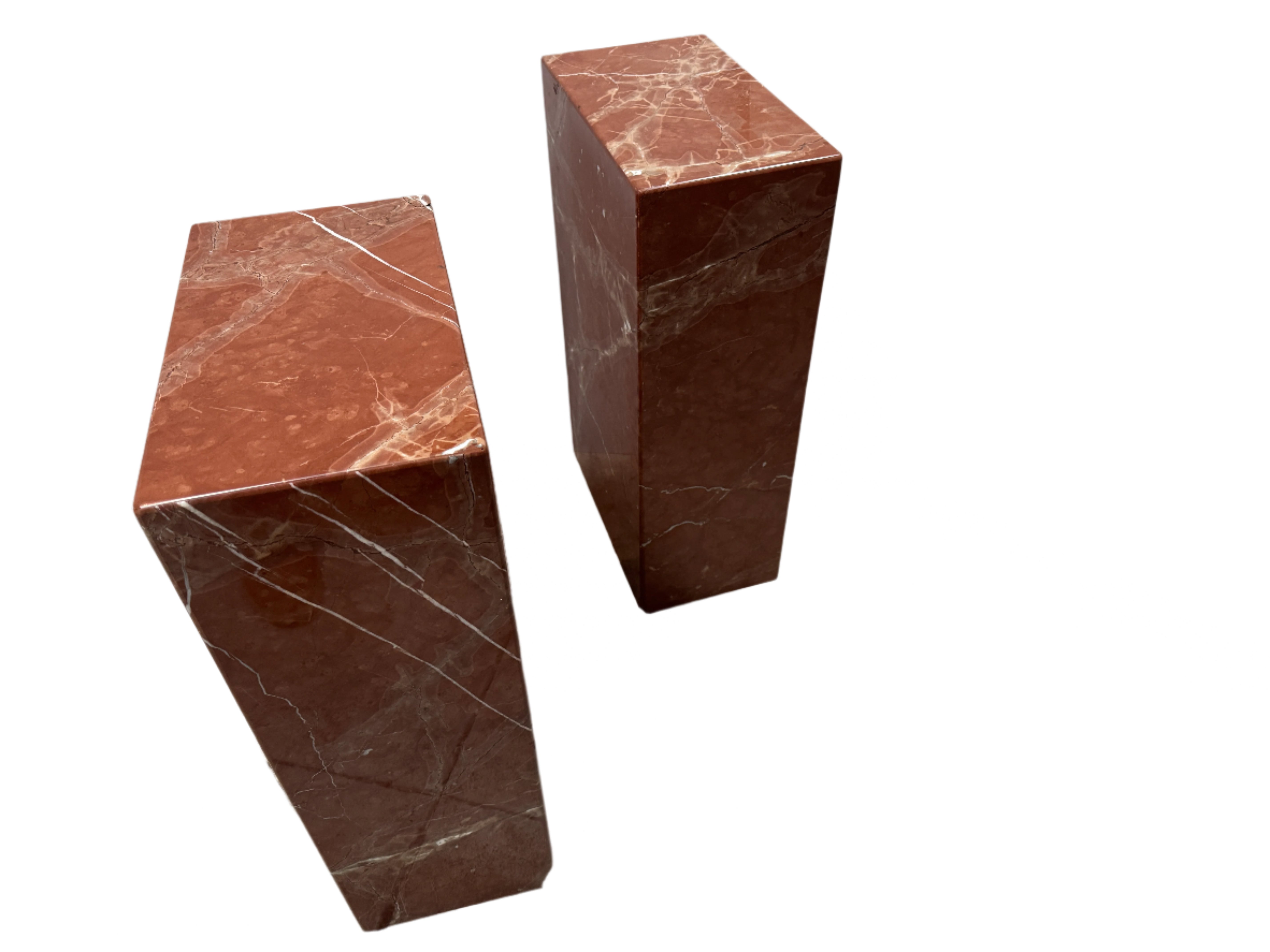 Modern Marble Pedestals or Table Bases | Work of Man
