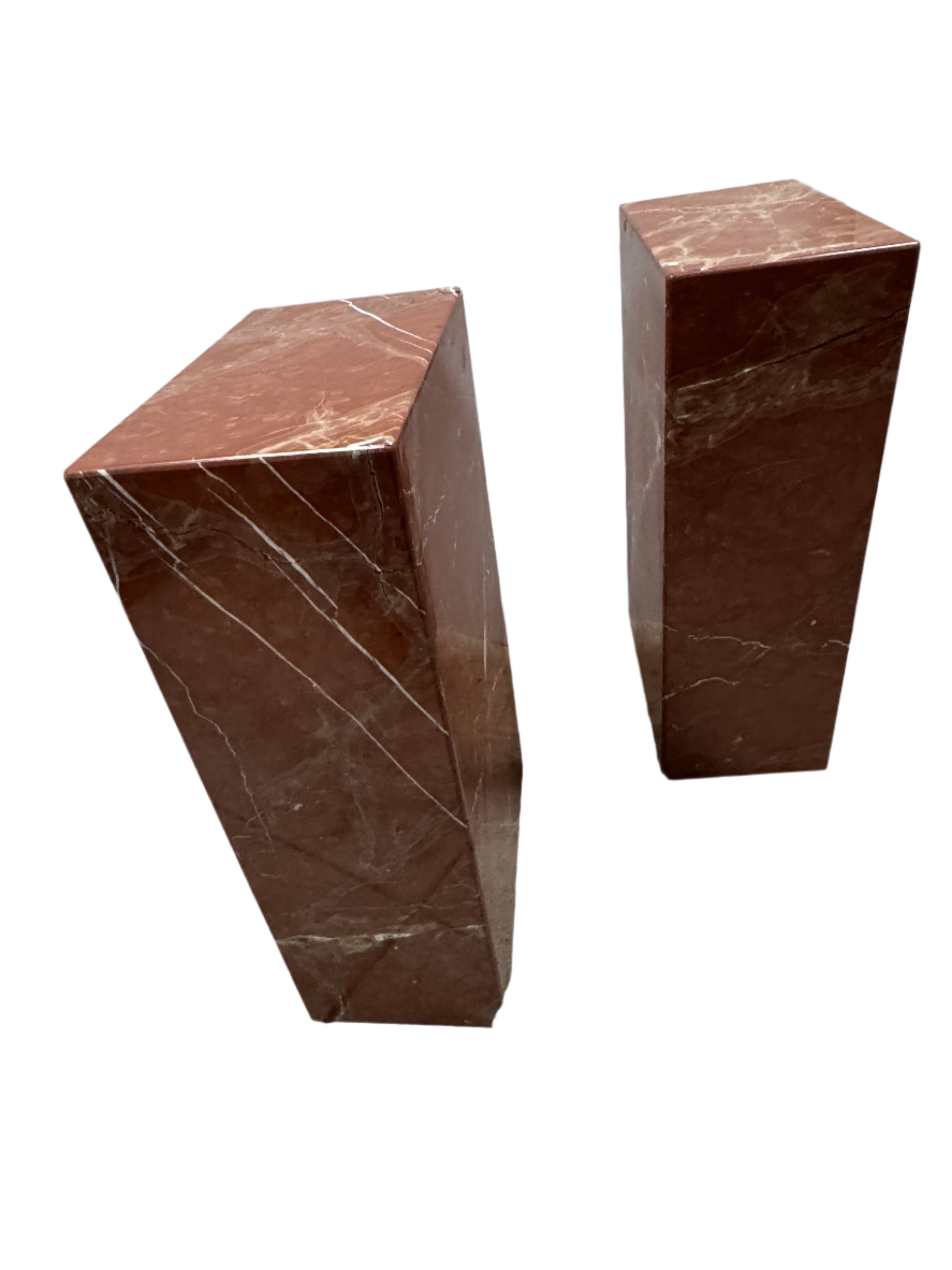 Modern Marble Pedestals or Table Bases | Work of Man
