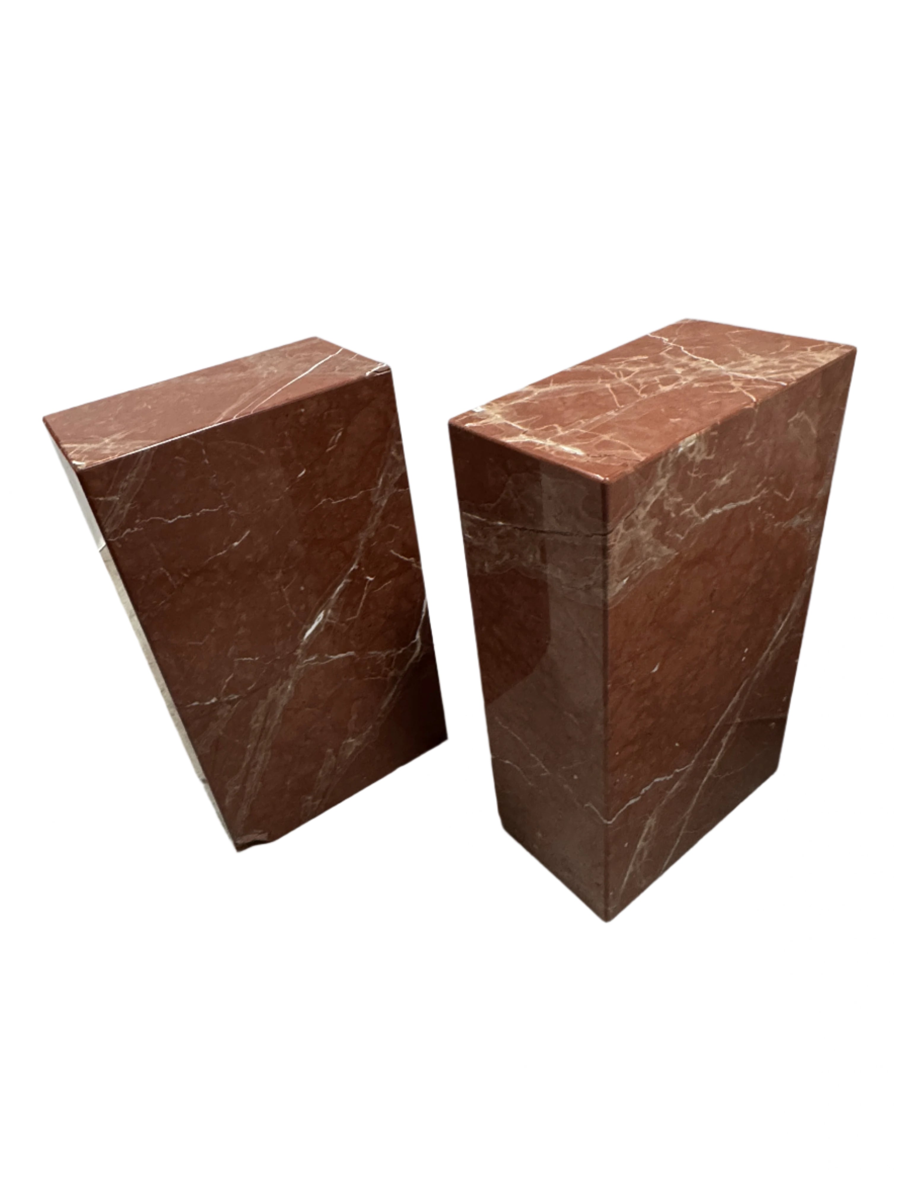 Modern Marble Pedestals or Table Bases | Work of Man