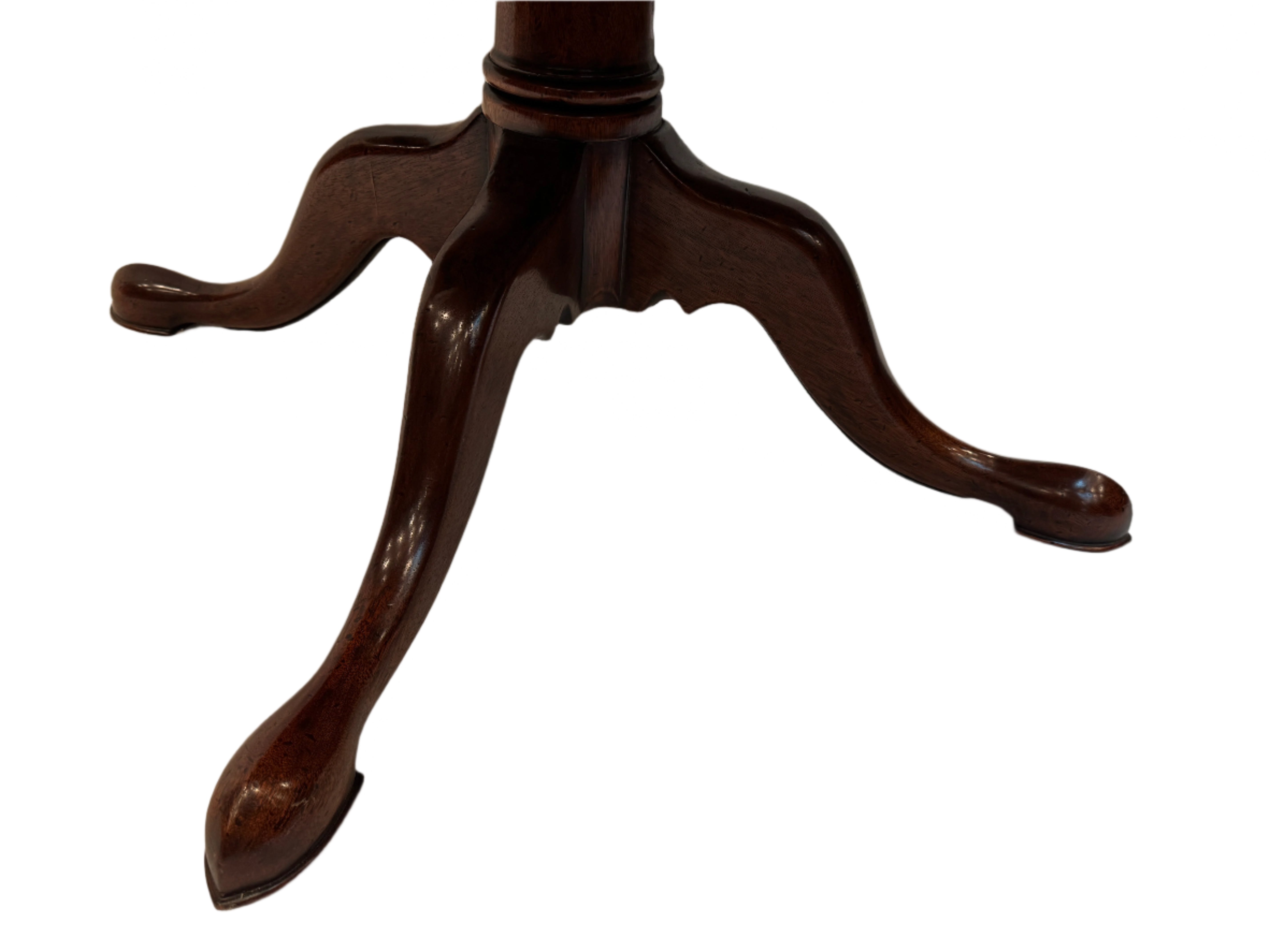 Burton Ching Georgian Style Mahogany Revolving Rent Table | Work of Man