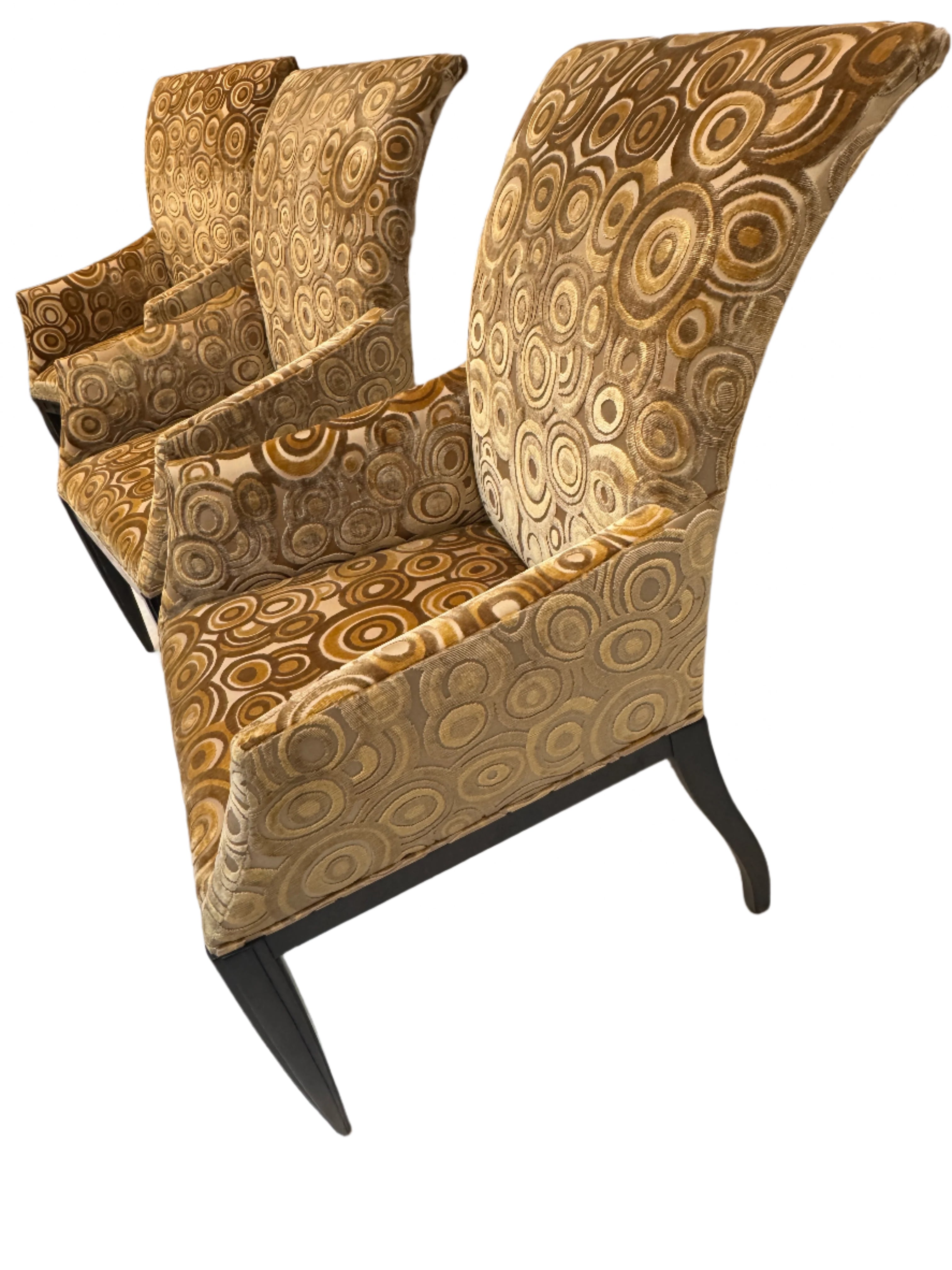 Dessin Fournir Modern Gerard Dining Arm Chairs | Work of Man