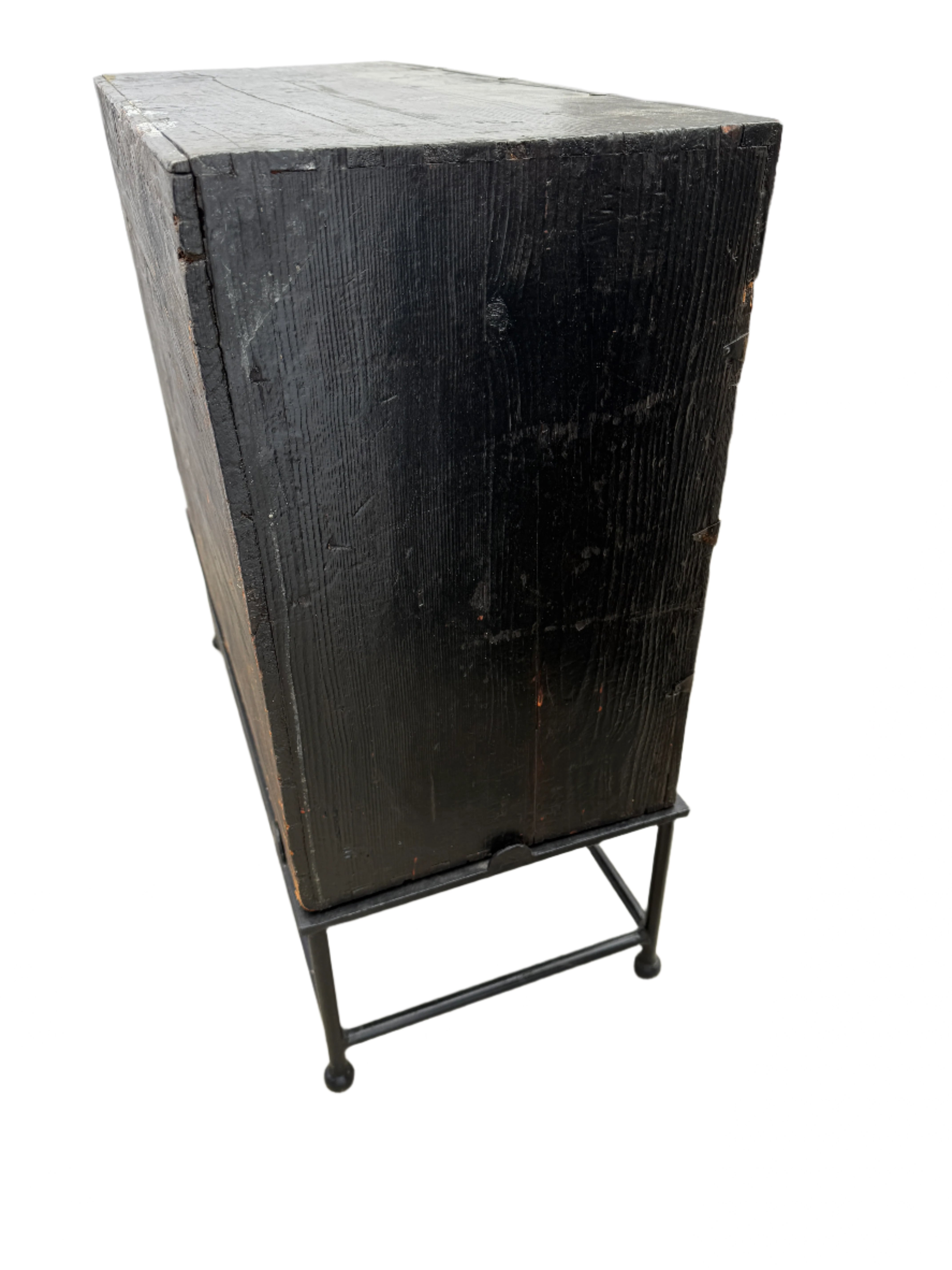 Antique Pair of Korean Elmwood Medicine Chests