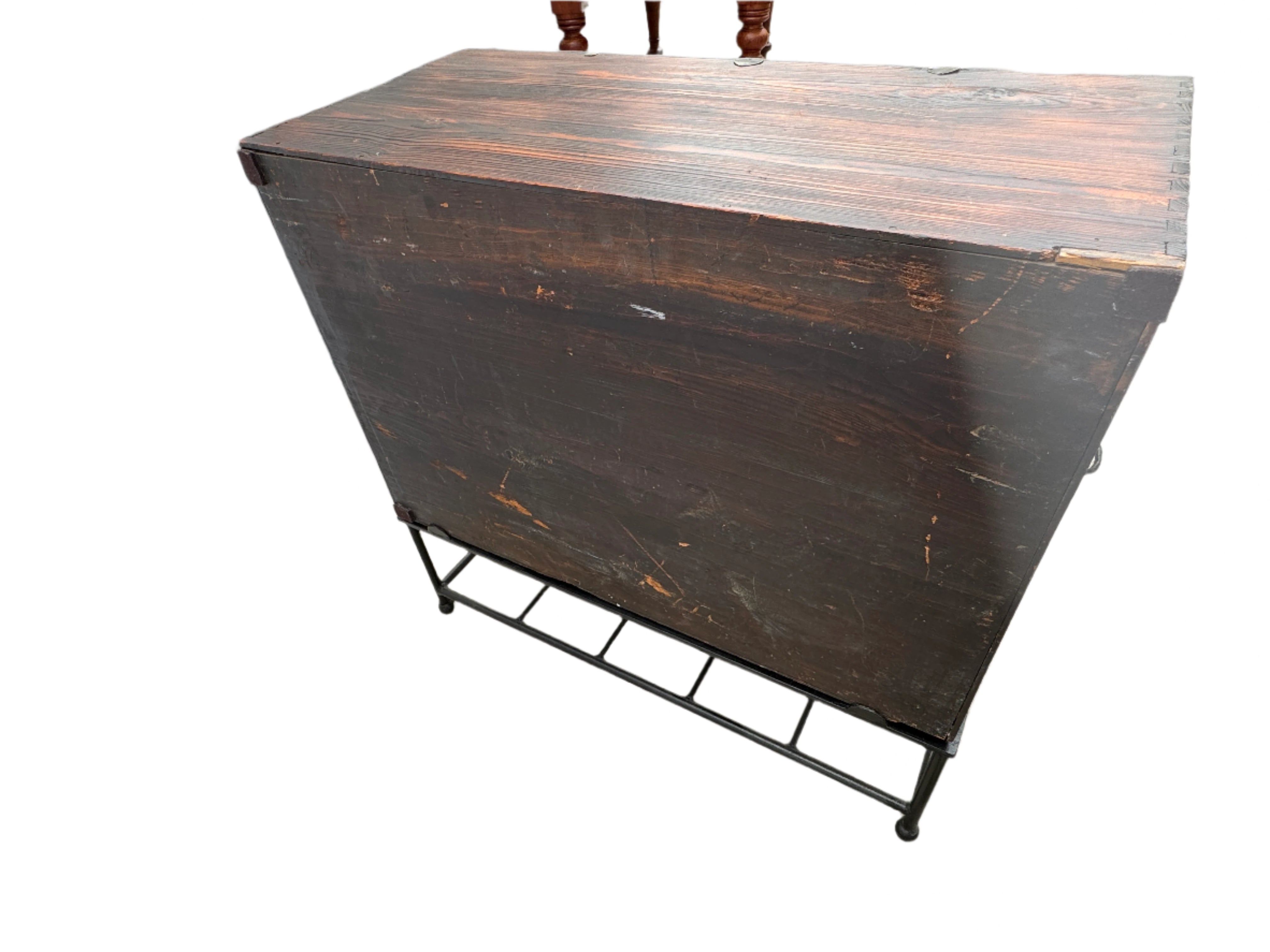Antique Pair of Korean Elmwood Medicine Chests