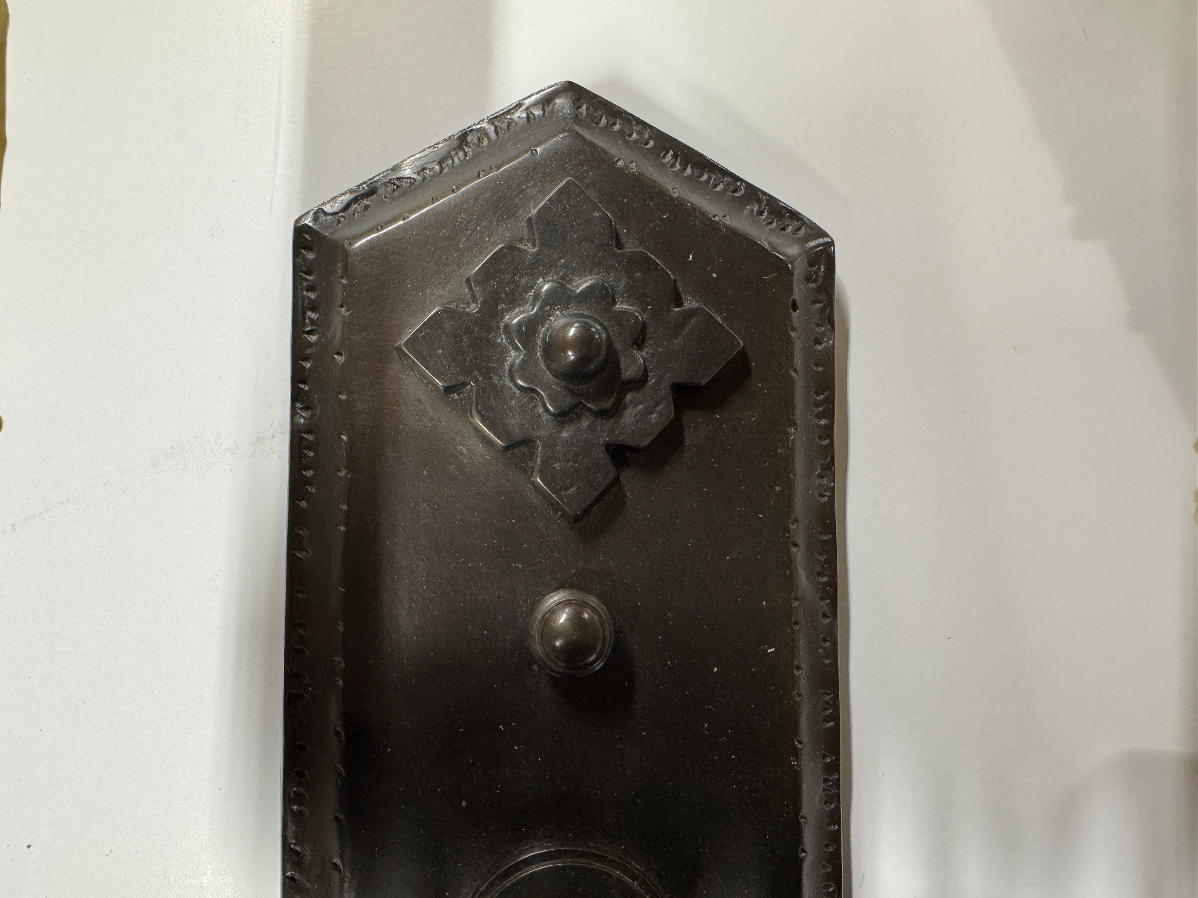 AL3-013: 20th Century Lighting Pair of Spanish Colonial Sconces El Presidente Oil Rubbed Bronze