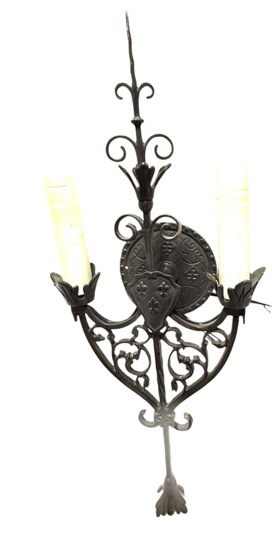 Pair of Spanish Colonial Sconces Made By 20th Century Lighting