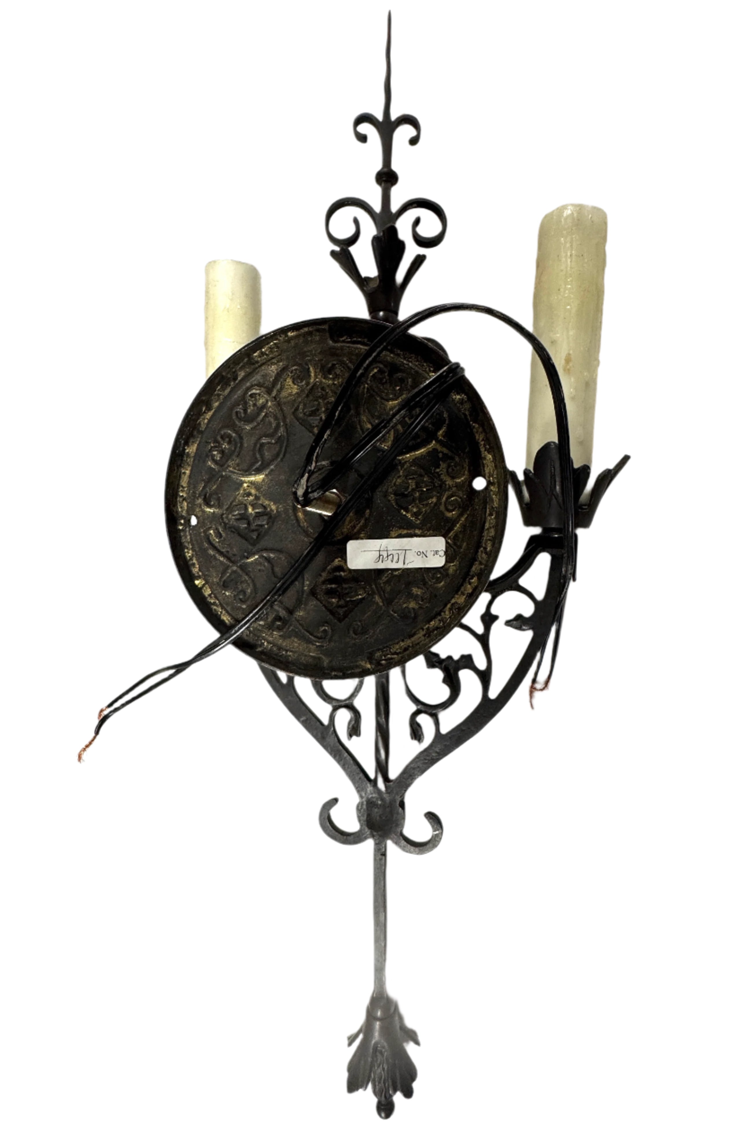 Pair of Spanish Colonial Sconces Made By 20th Century Lighting