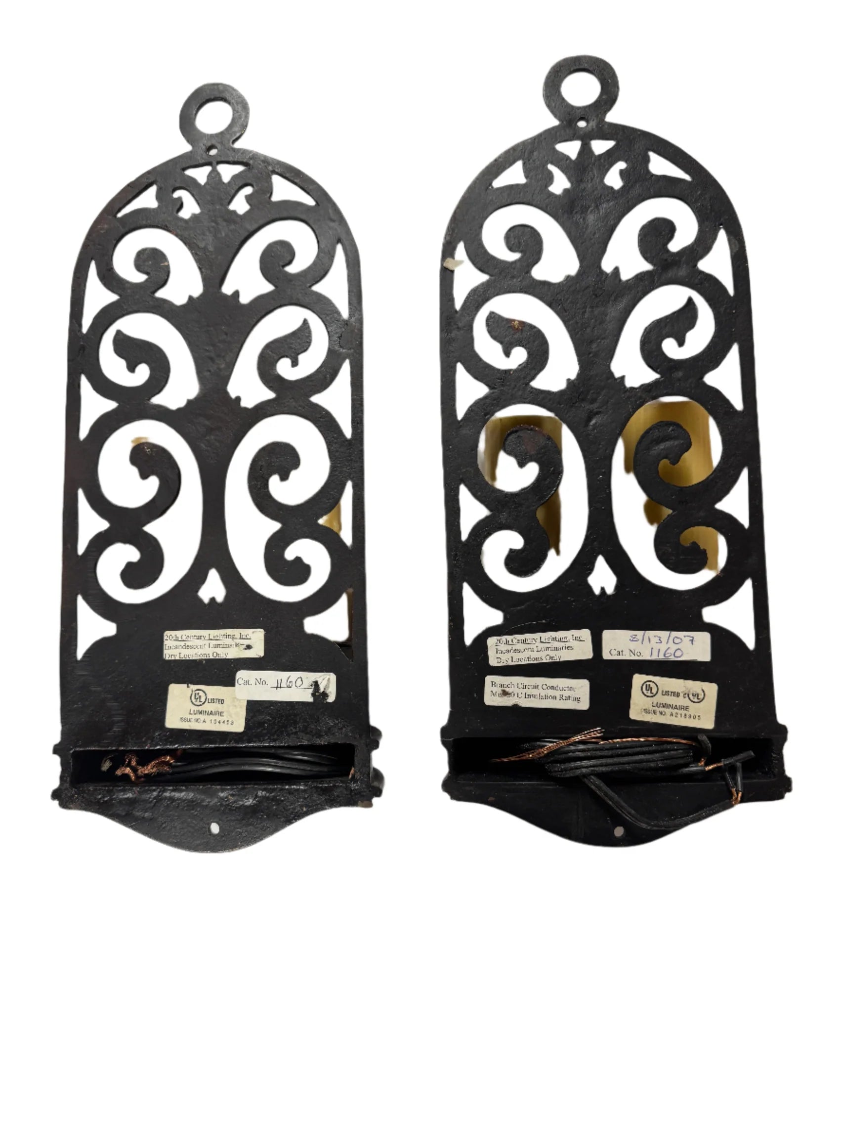 Pair of Spanish Colonial Style Sconces Made by 20th Century Lighting | Work of Man