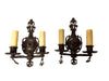 Pair of Spanish Colonial Style Sconces Made By 20th Century Lighting | Work of Man