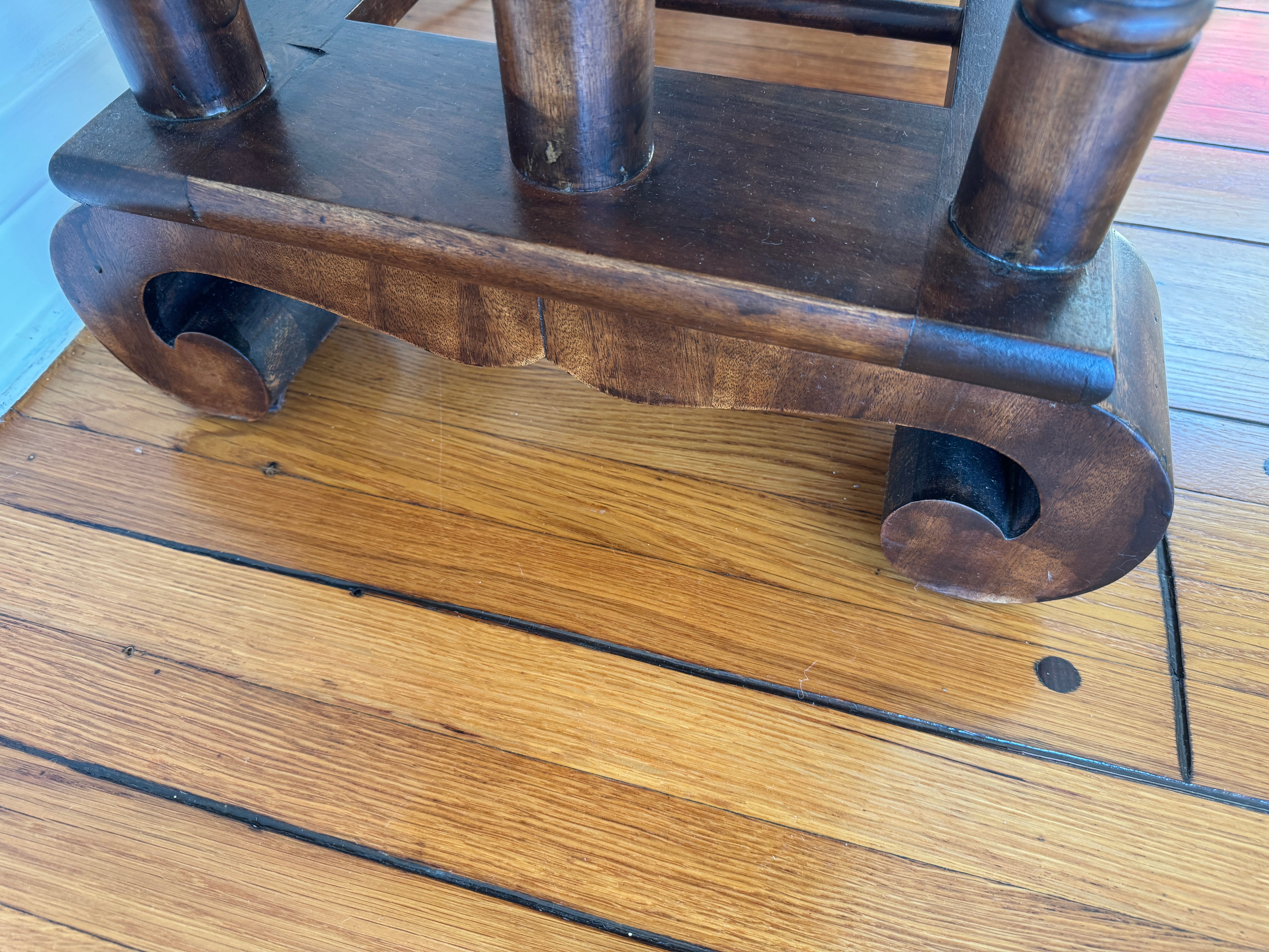 AF1-367: Antique Classical Mahogany Console Table Circa 1900