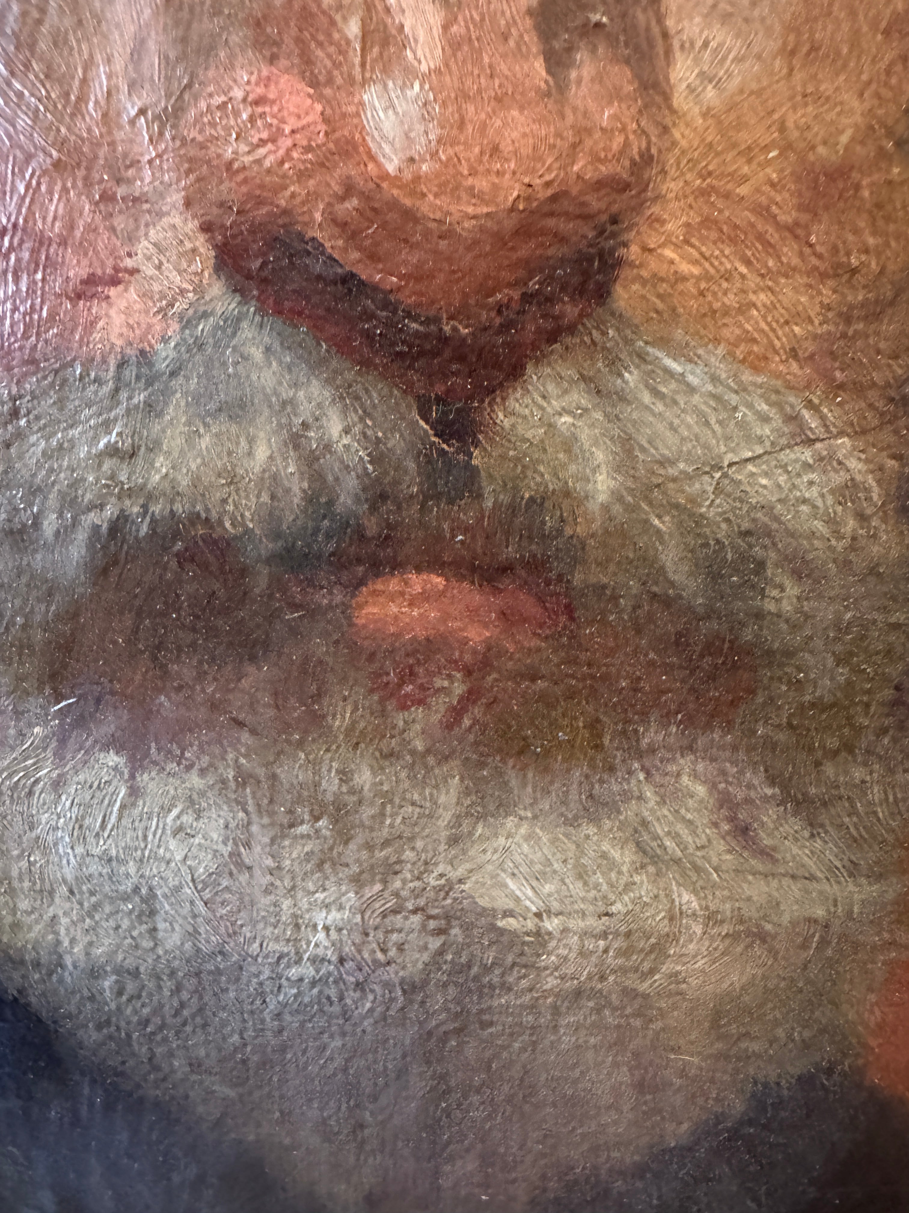 AW610: : James Ormsbee Chapin C 1912 Portrait of a Man Antwerp Royal Academy Oil on Canvas