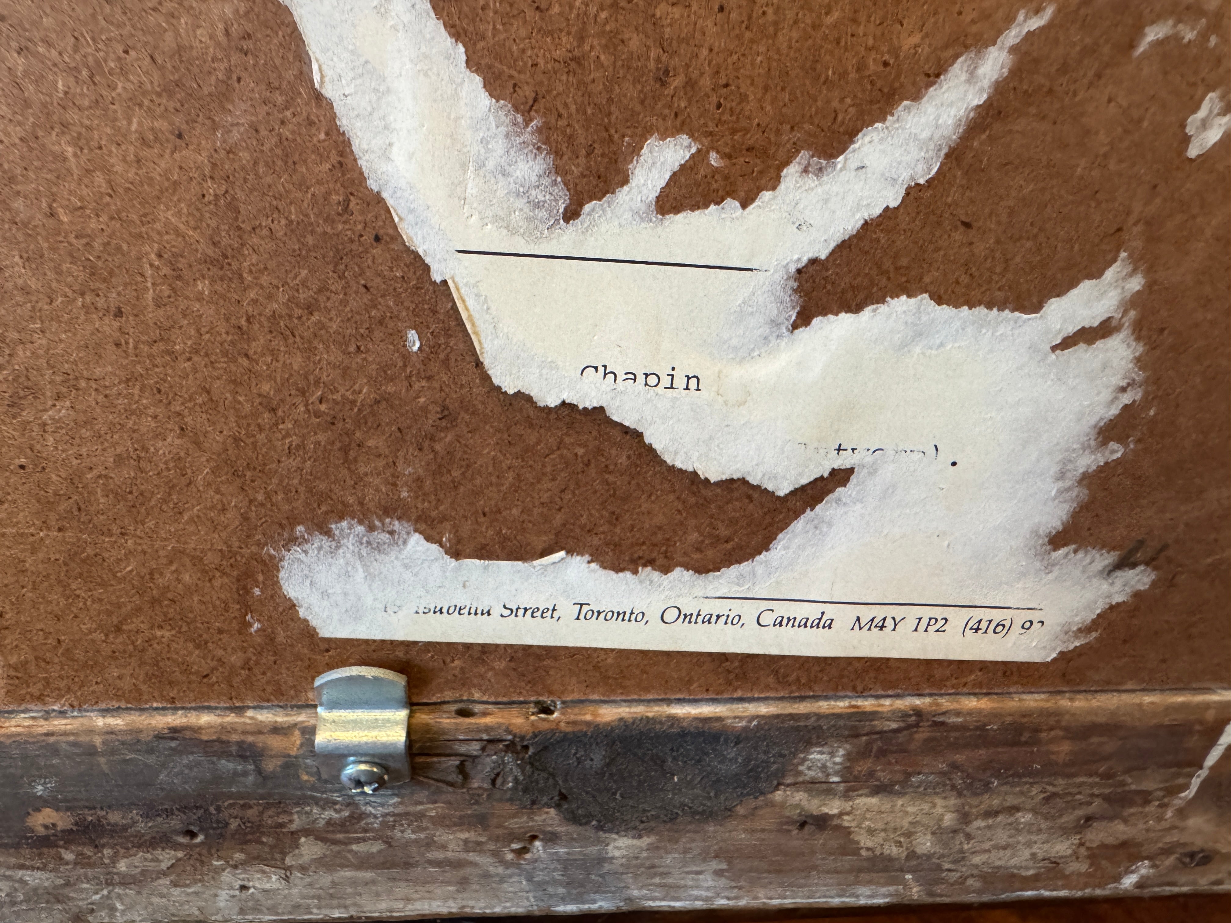 AW610: : James Ormsbee Chapin C 1912 Portrait of a Man Antwerp Royal Academy Oil on Canvas