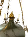 Antique Mid 19th Century French Empire Gilt & Patinated Brass Six Light Chandelier | Work of Man
