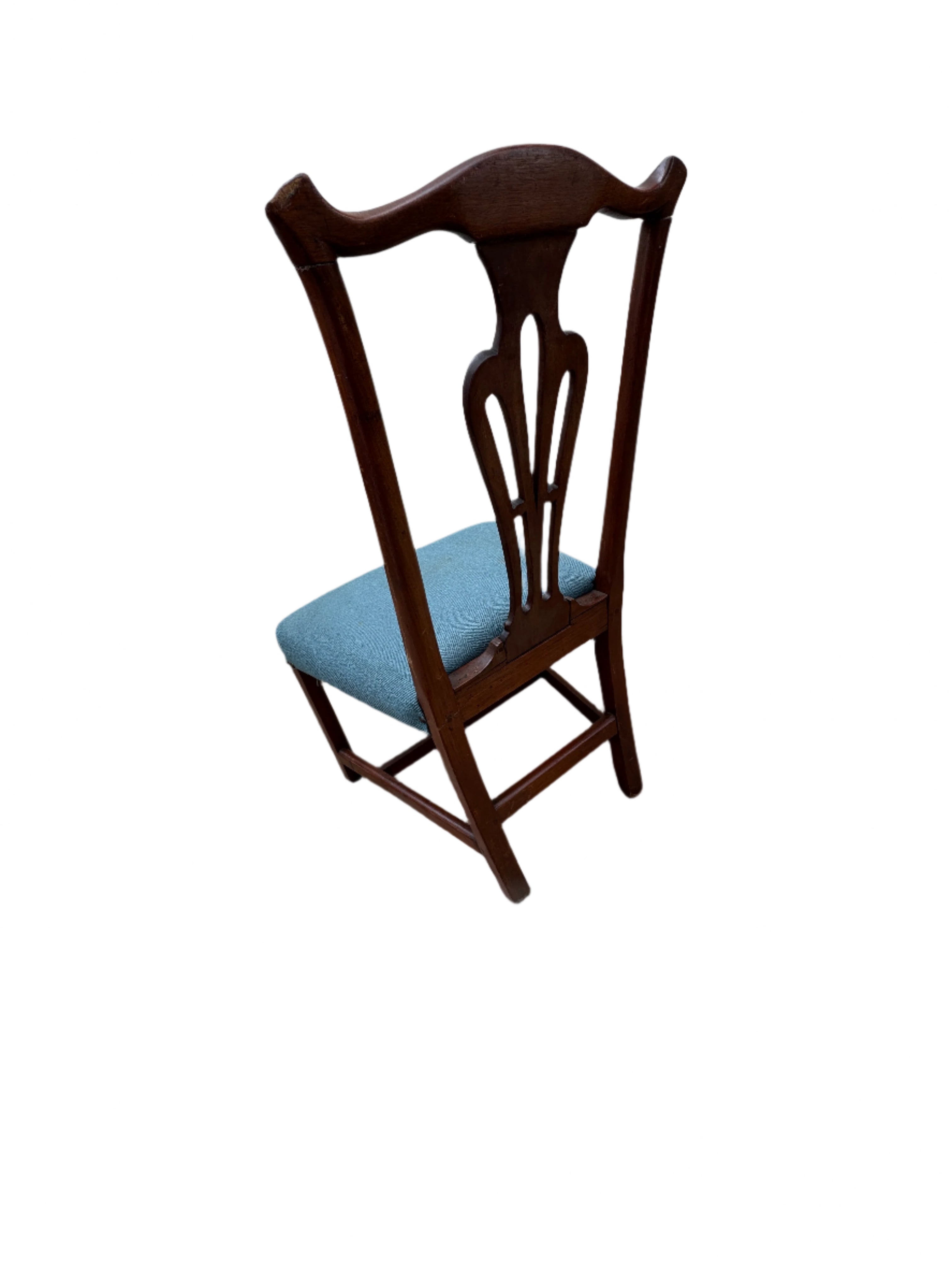 Antique American Chippendale Mahogany Side Chair Circa 1800 | Work of Man