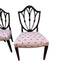 Antique Hepplewhite Carved Mahogany Pair of Side Chairs Early 19th Century | Work of Man