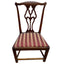 Antique American Chippendale Mahogany Side Chair Circa 1800 | Work of Man