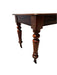  Antique American Classical Single Plank Mahogany Farm Table  Mid 19th Century | Work of Man