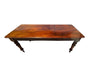 Antique American Classical Single Plank Mahogany Farm Table  Mid 19th Century | Work of Man