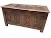 Antique Carved Oak Jacobean Blanket Chest Early 19th Century | Work of Man