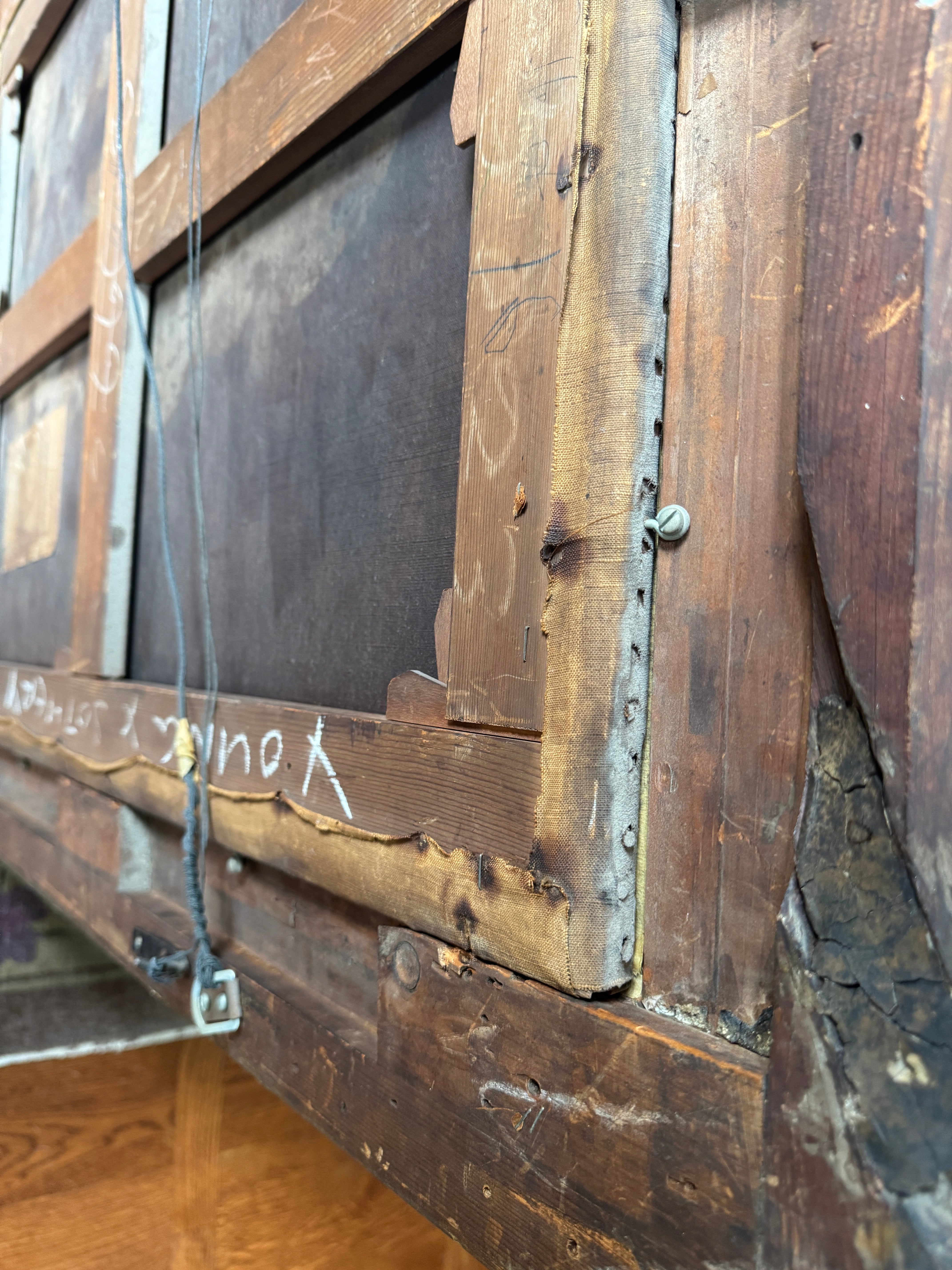 AW990: Antique 18th Century French Oil Portrait Painting of Catherine the Great