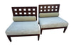 Vintage Custom Pair of Lounge Chairs by Royal Custom Designs Late 20th Century | Work of Man
