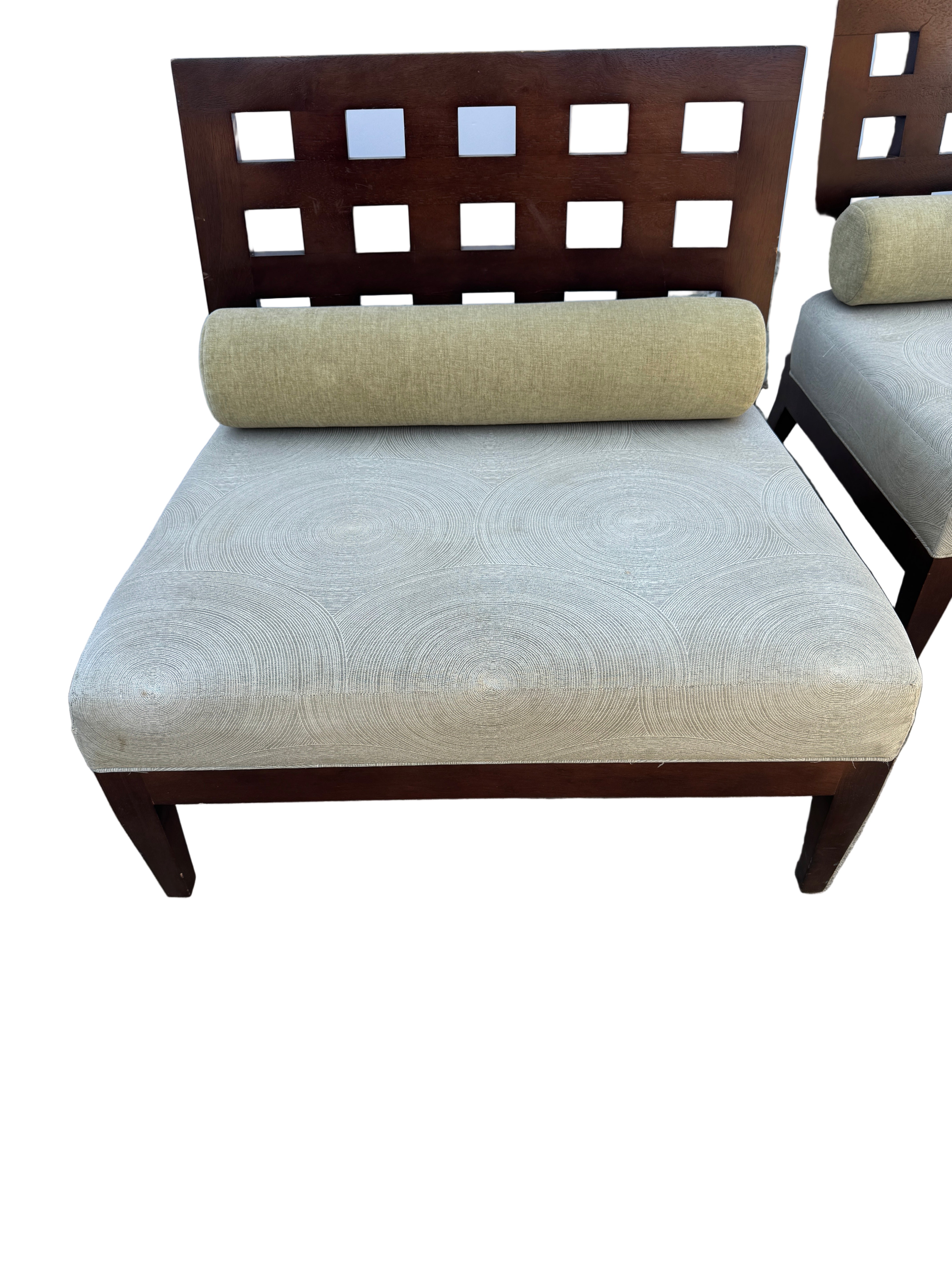 AF2-099: Vintage Custom Pair of Lounge Chairs by Royal Custom Designs Late 20th Century