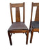 Antique Mission Arts & Crafts Oak Dining Chairs | Work of Man
