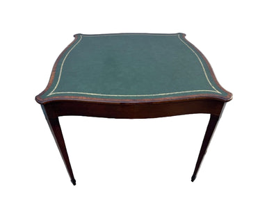  Antique American Federal Style Mahogany Games Table Circa 1900 | Work of Man