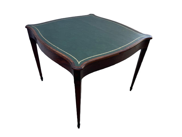  Antique American Federal Style Mahogany Games Table Circa 1900 | Work of Man