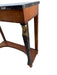 French Empire Style Mid Century Console Table & Mirror With Portoro Marble | Work of Man
