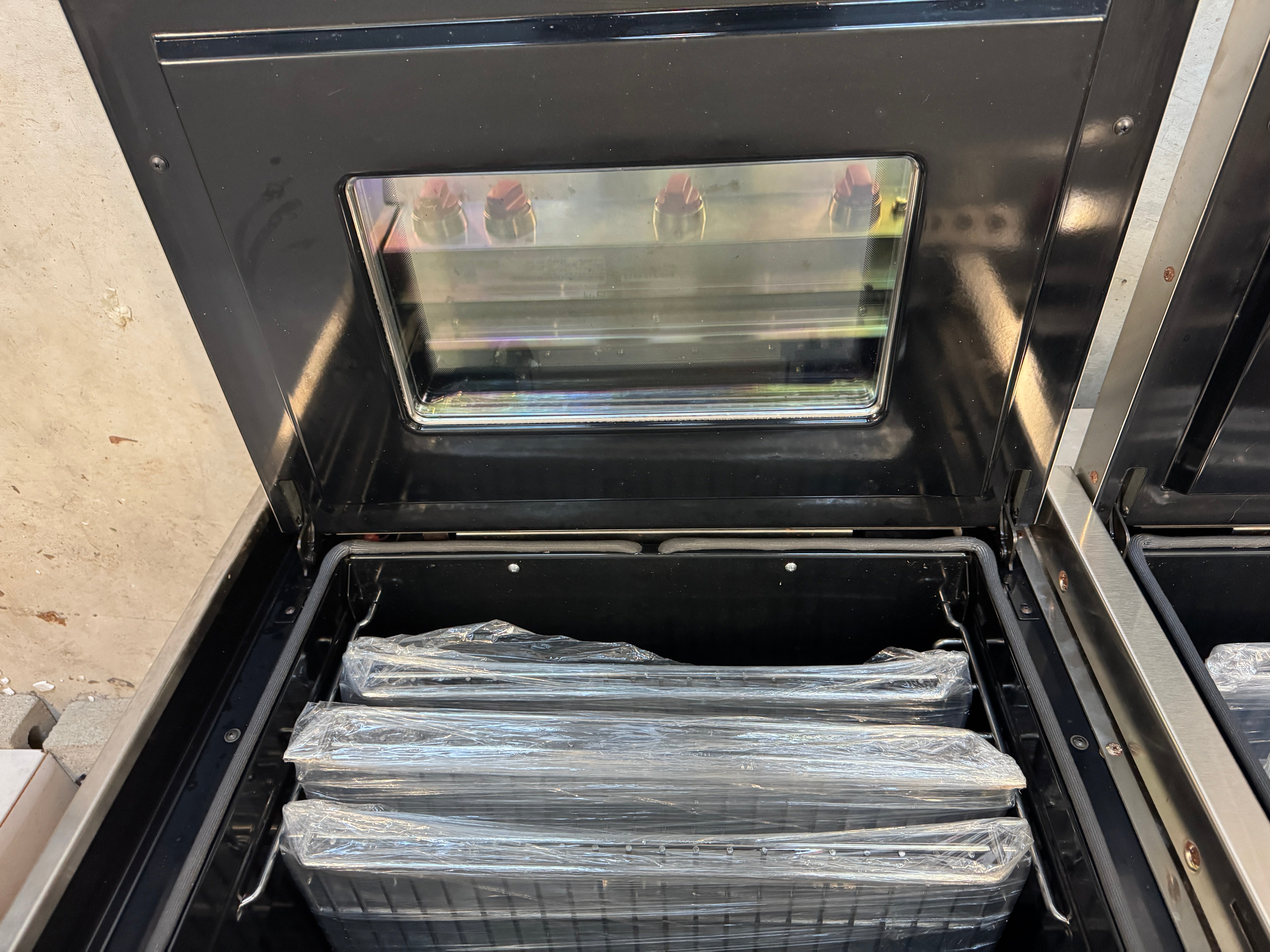 CR13-001: Wolf 60" Gas Range Model # GR606F With French Top Never Used