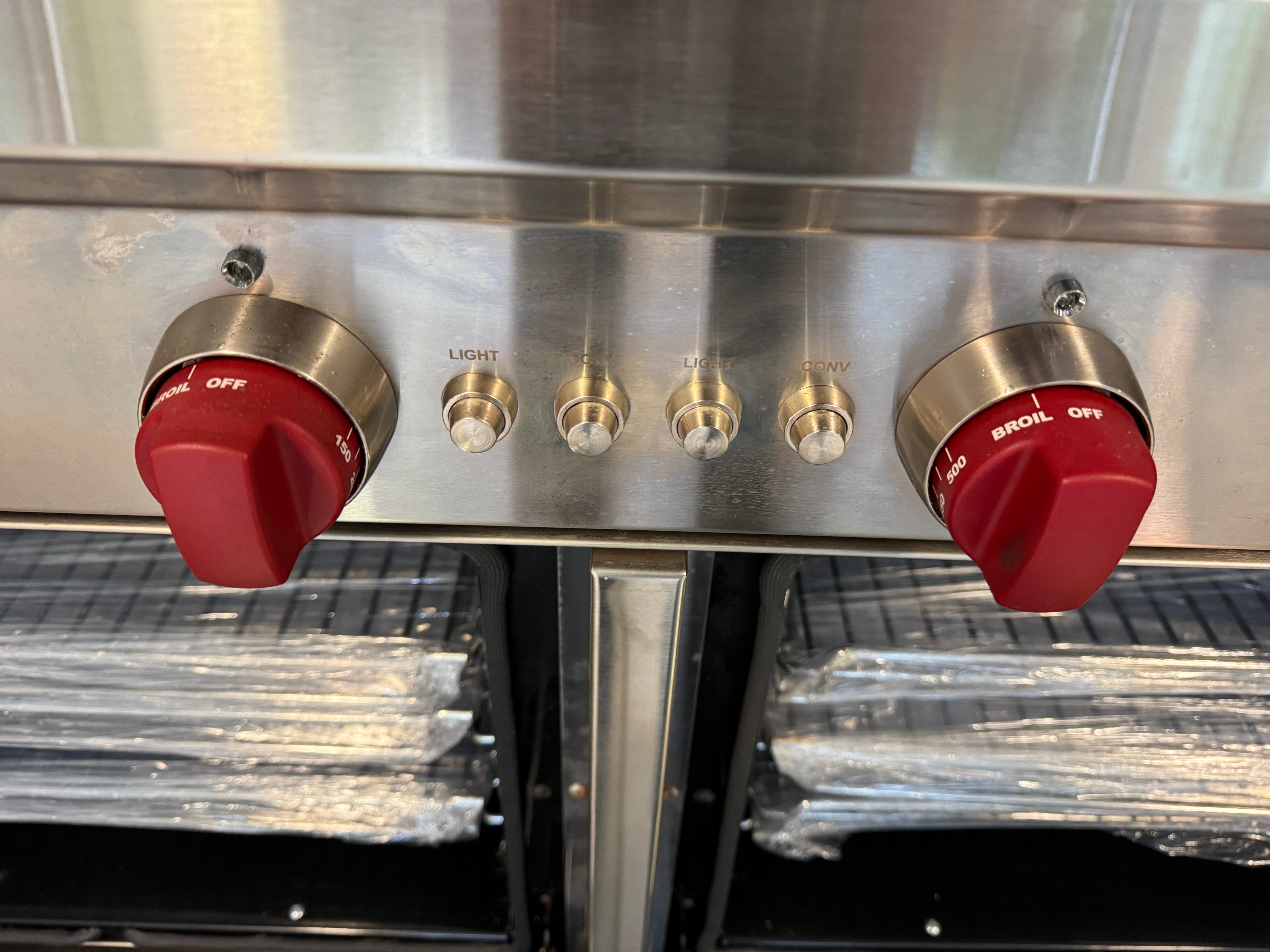 CR13-001: Wolf 60" Gas Range Model # GR606F With French Top Never Used