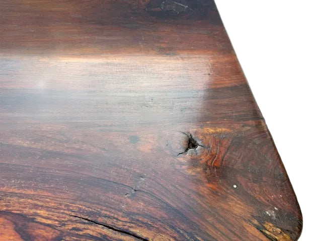AF1-130: Antique French Provincial Fruitwood Farm Table Circa 1840