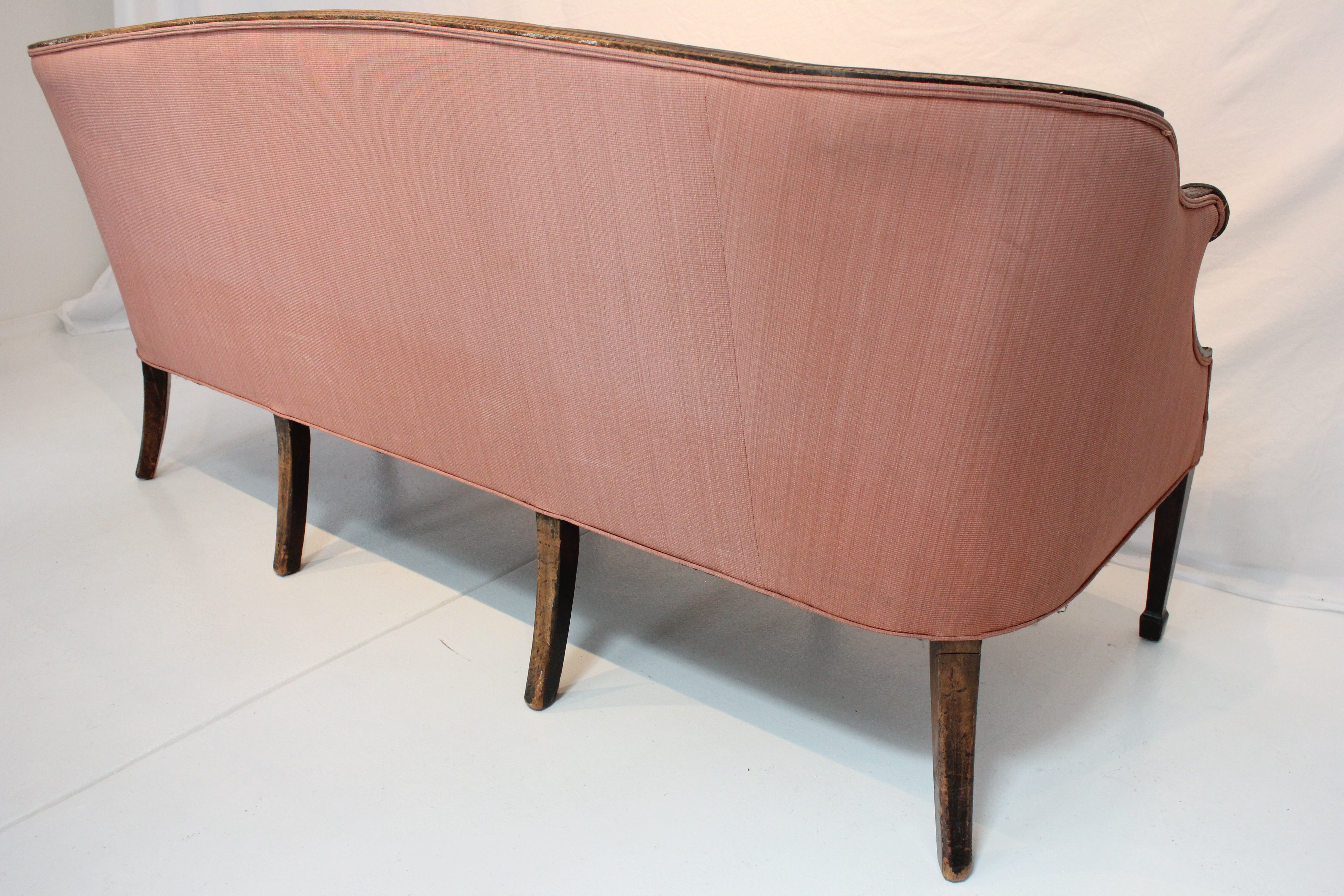 AF2-122 - Antique Late 18th Century Mahogany Hepplewhite Sofa