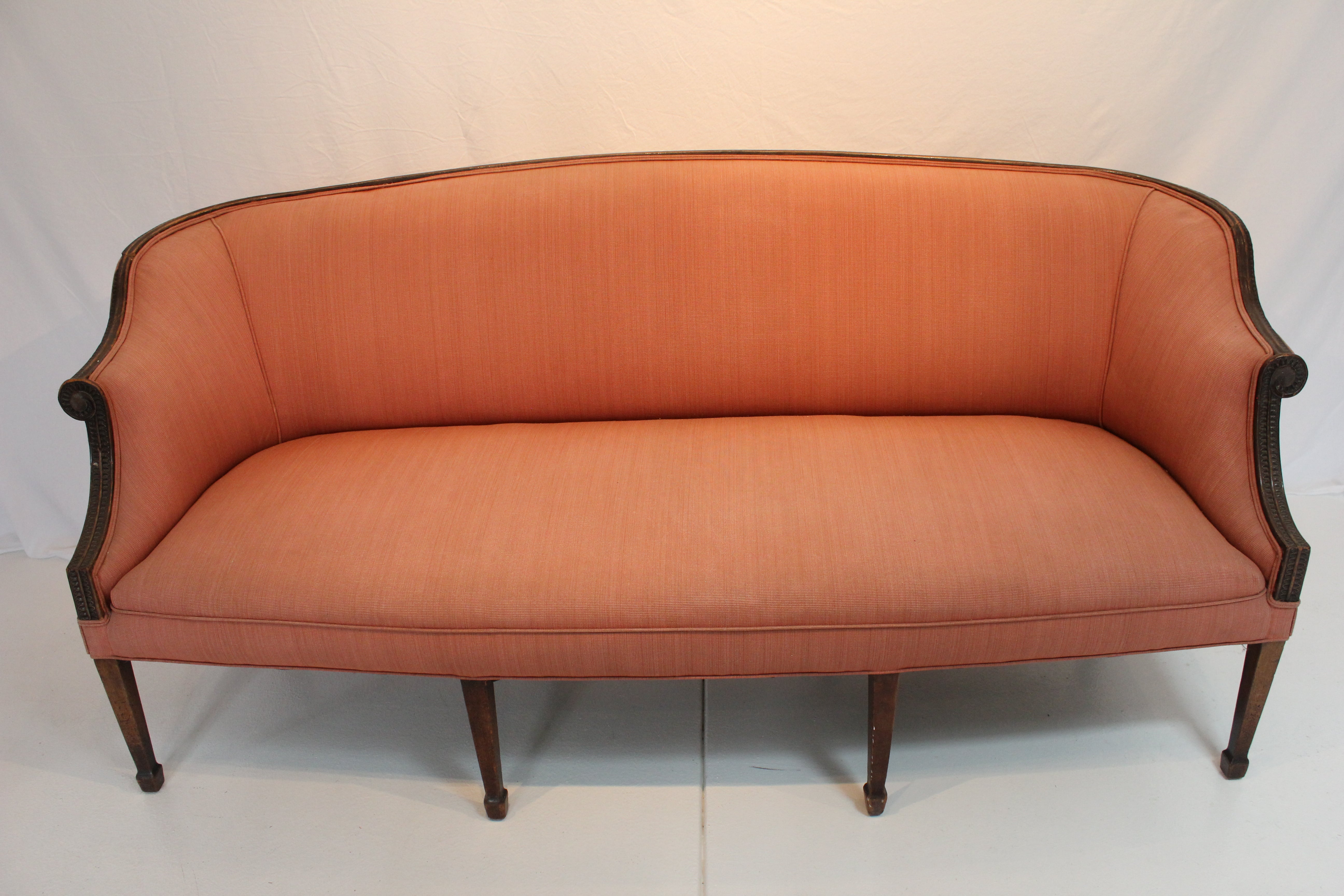 AF2-122 - Antique Late 18th Century Mahogany Hepplewhite Sofa