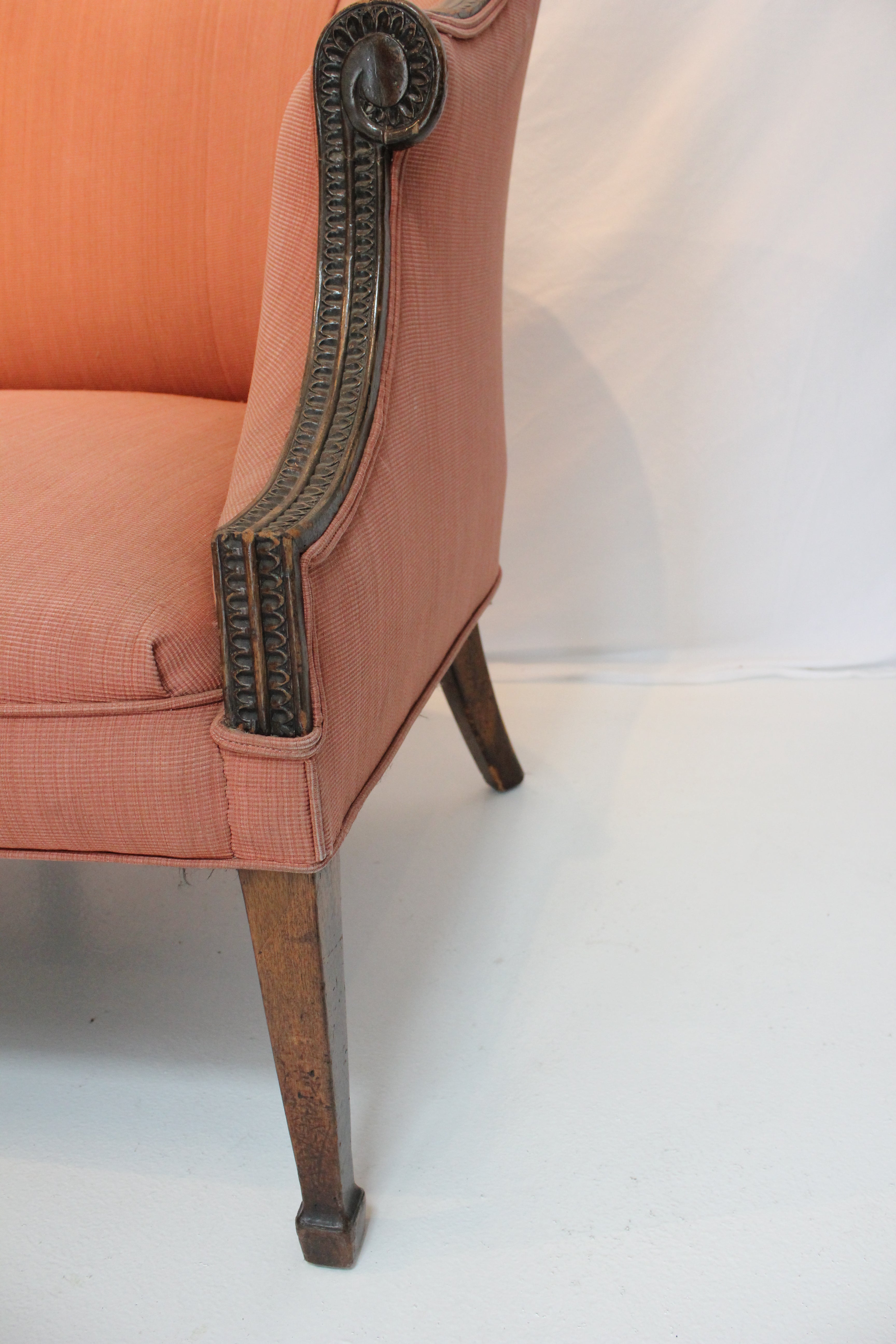 AF2-122 - Antique Late 18th Century Mahogany Hepplewhite Sofa