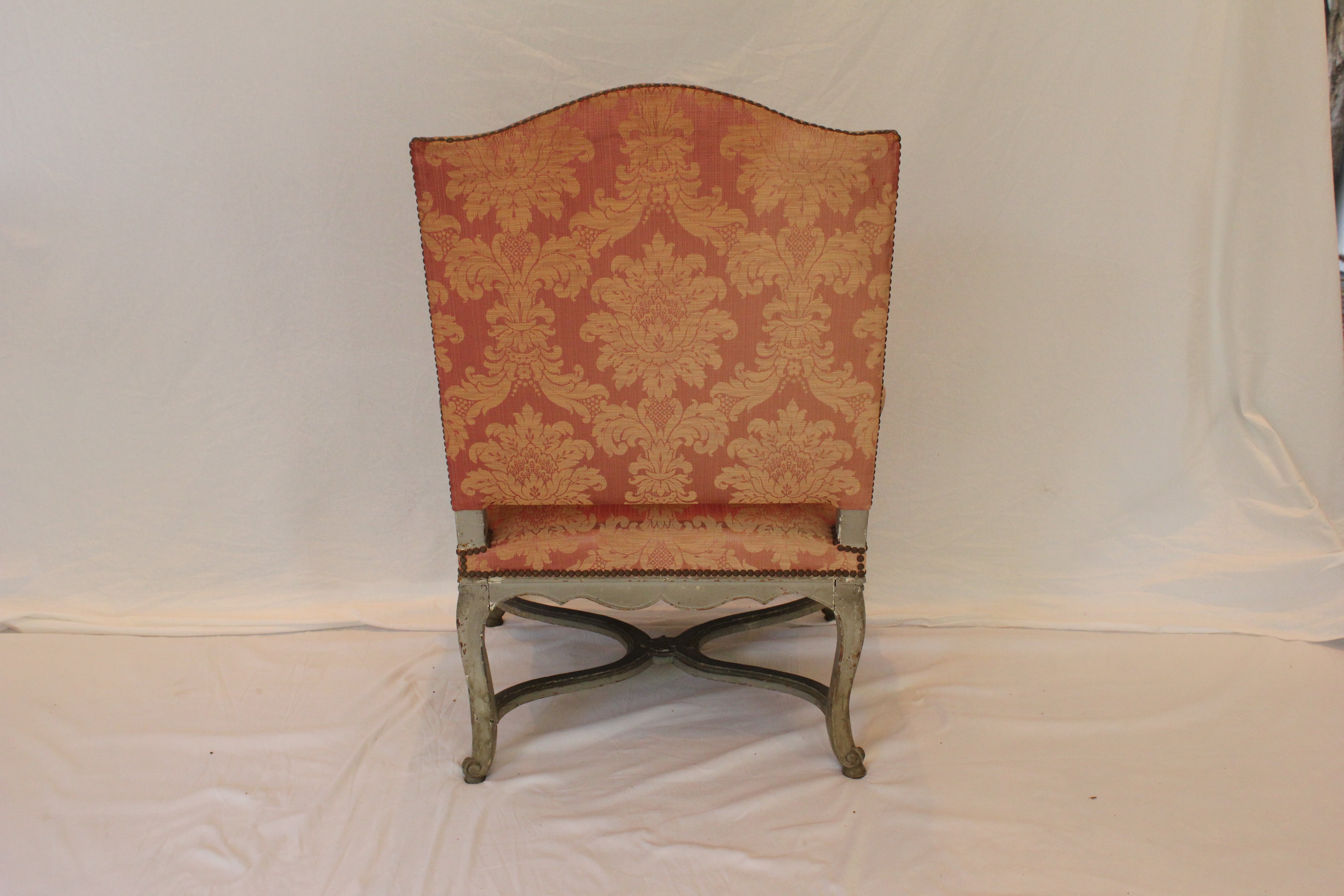 AF2-350: Antique Late 19th Century Louis XIV Style Fateuil