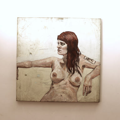 David Gant "Morgan" Portrait of a Woman Oil on Canvas | Work of Man