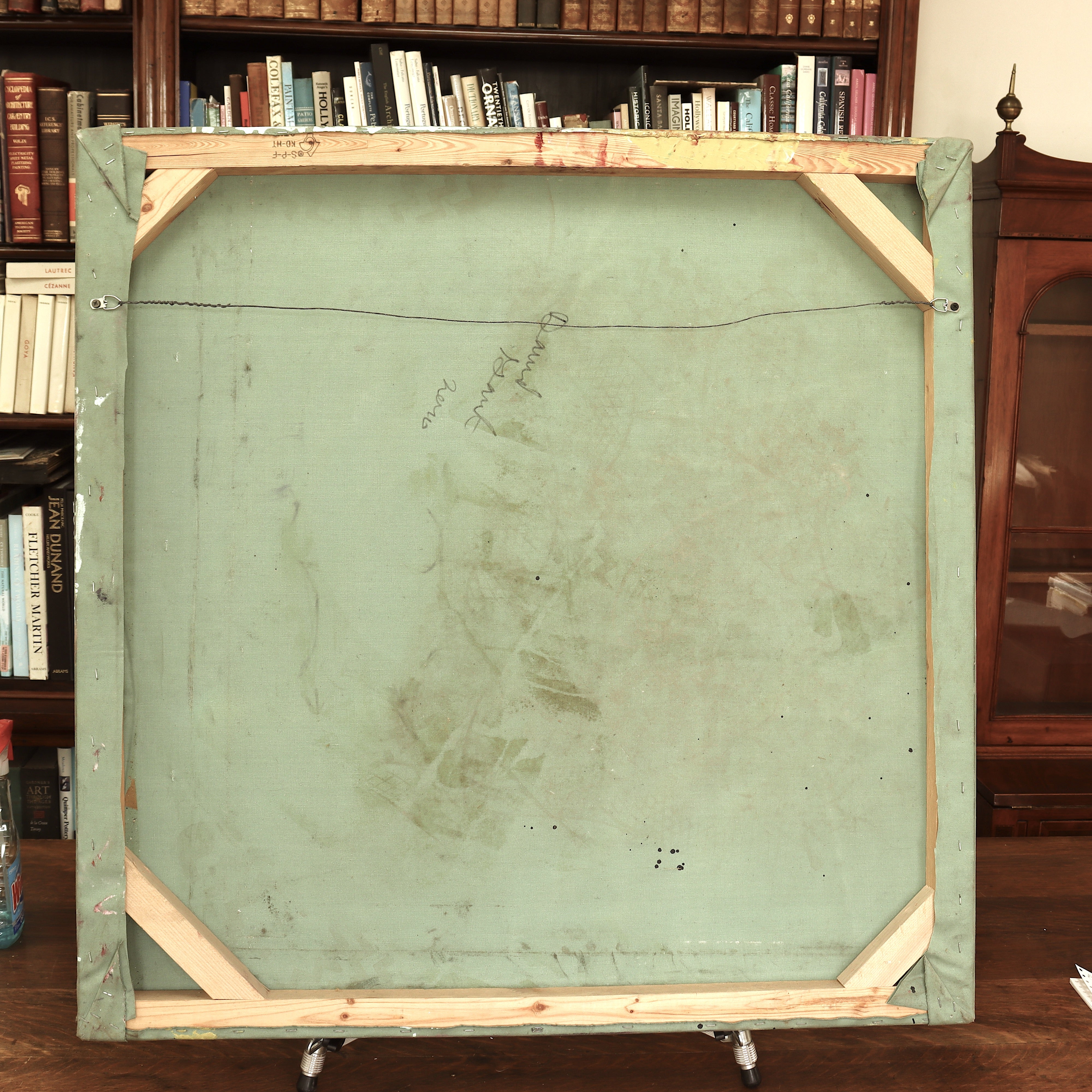 AW824: David Gant "Morgan" Portrait of a Woman Oil on Canvas