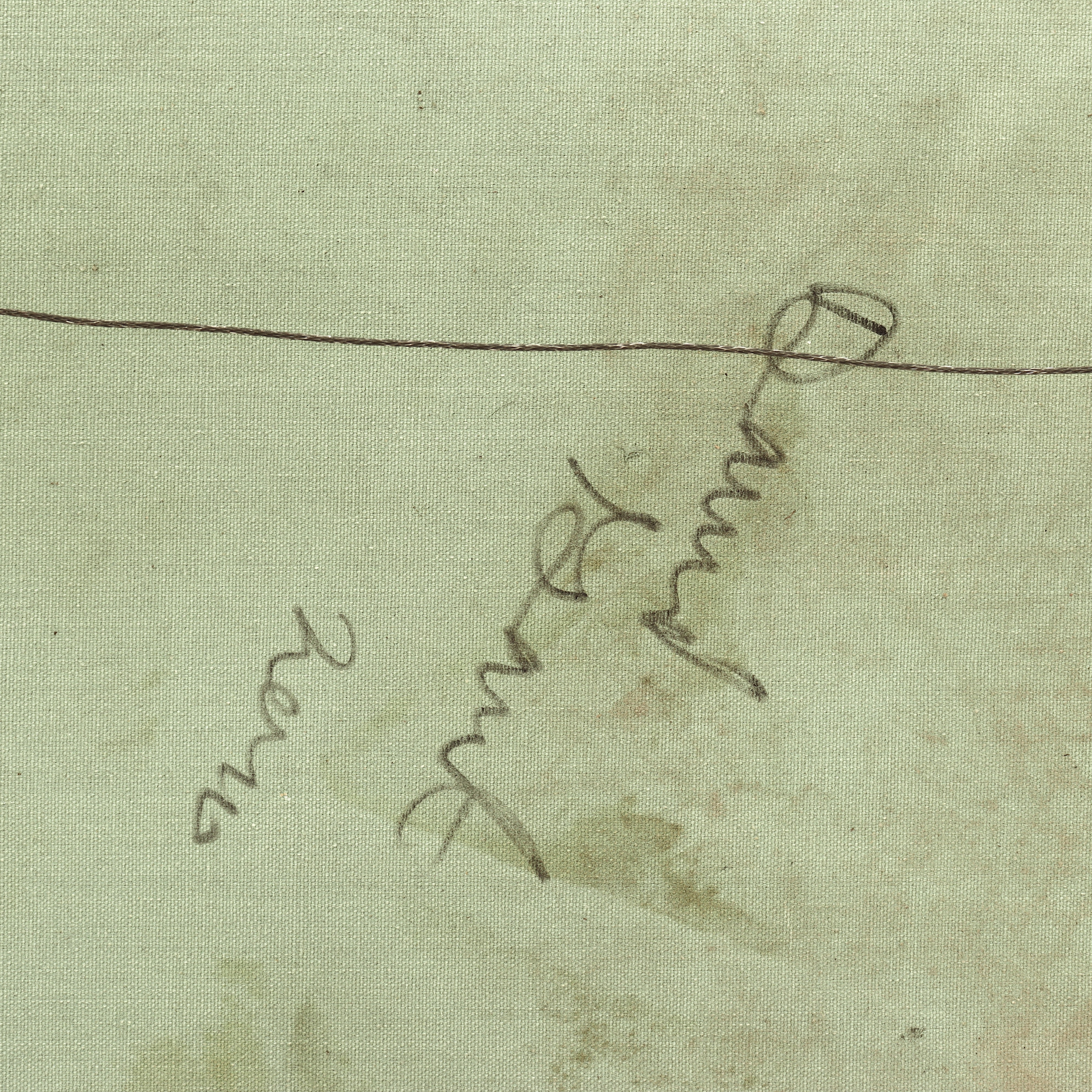 AW824: David Gant "Morgan" Portrait of a Woman Oil on Canvas