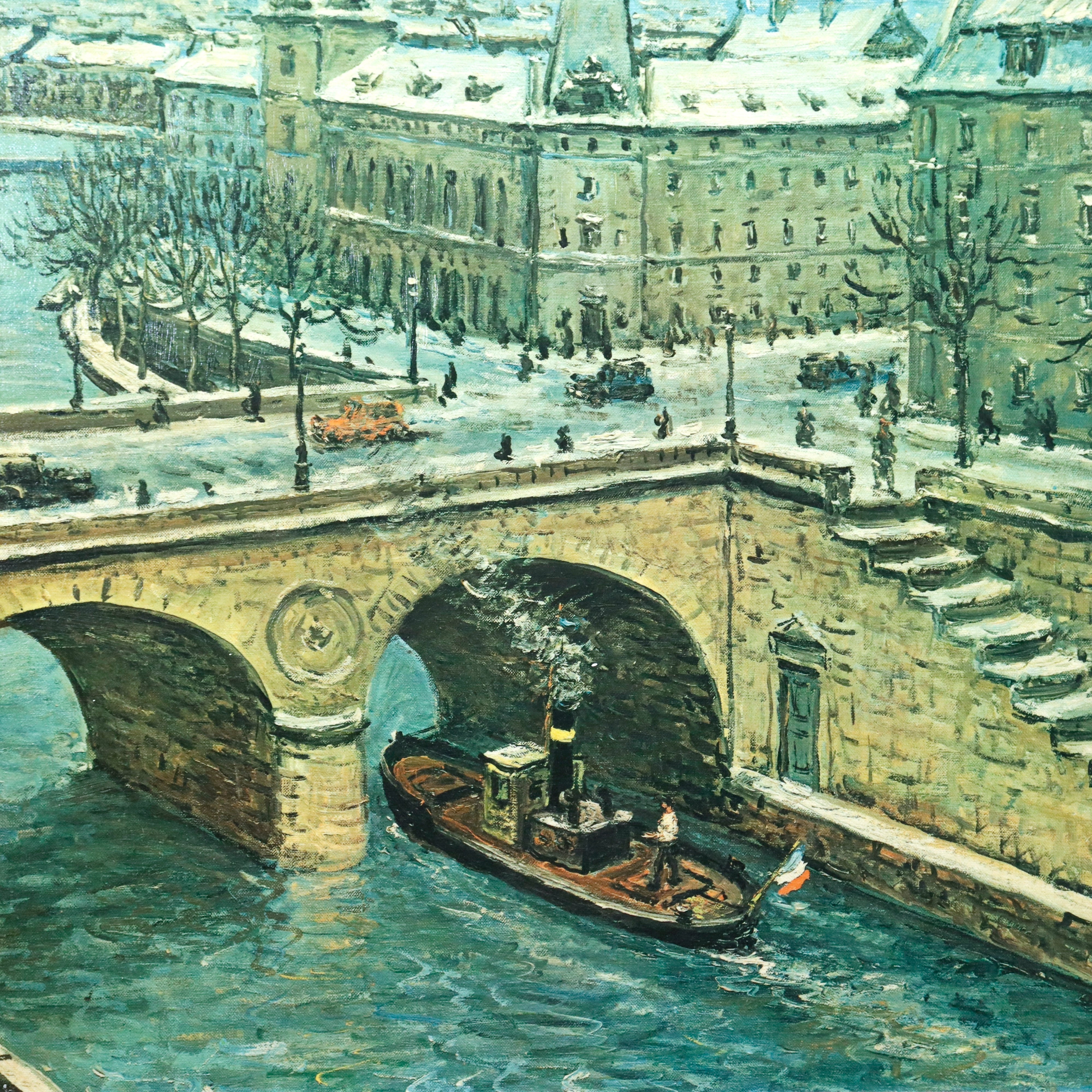 AW14-001: Alios Lecoque Pont de la Concorde Bridge Giclee