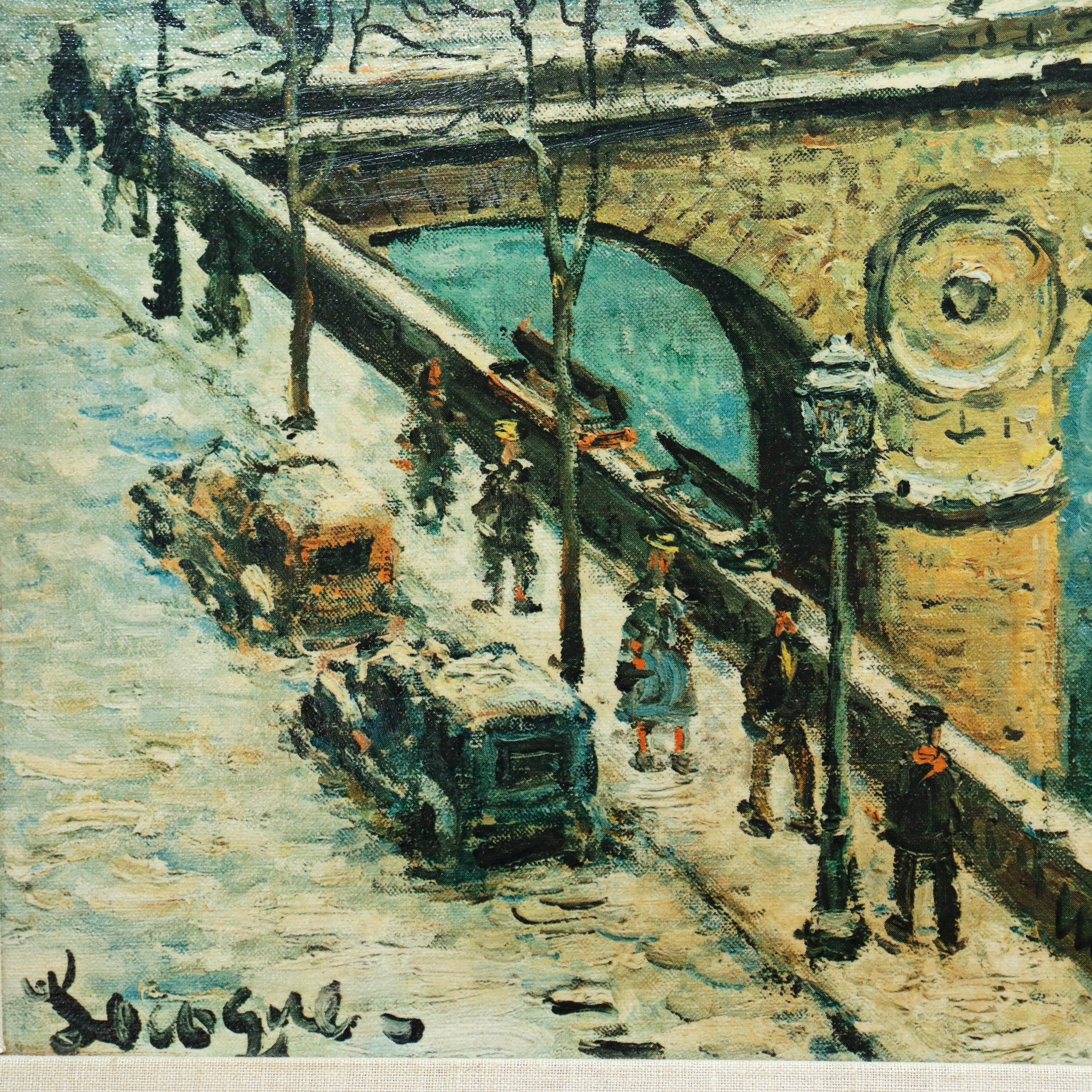 AW14-001: Alios Lecoque Pont de la Concorde Bridge Giclee