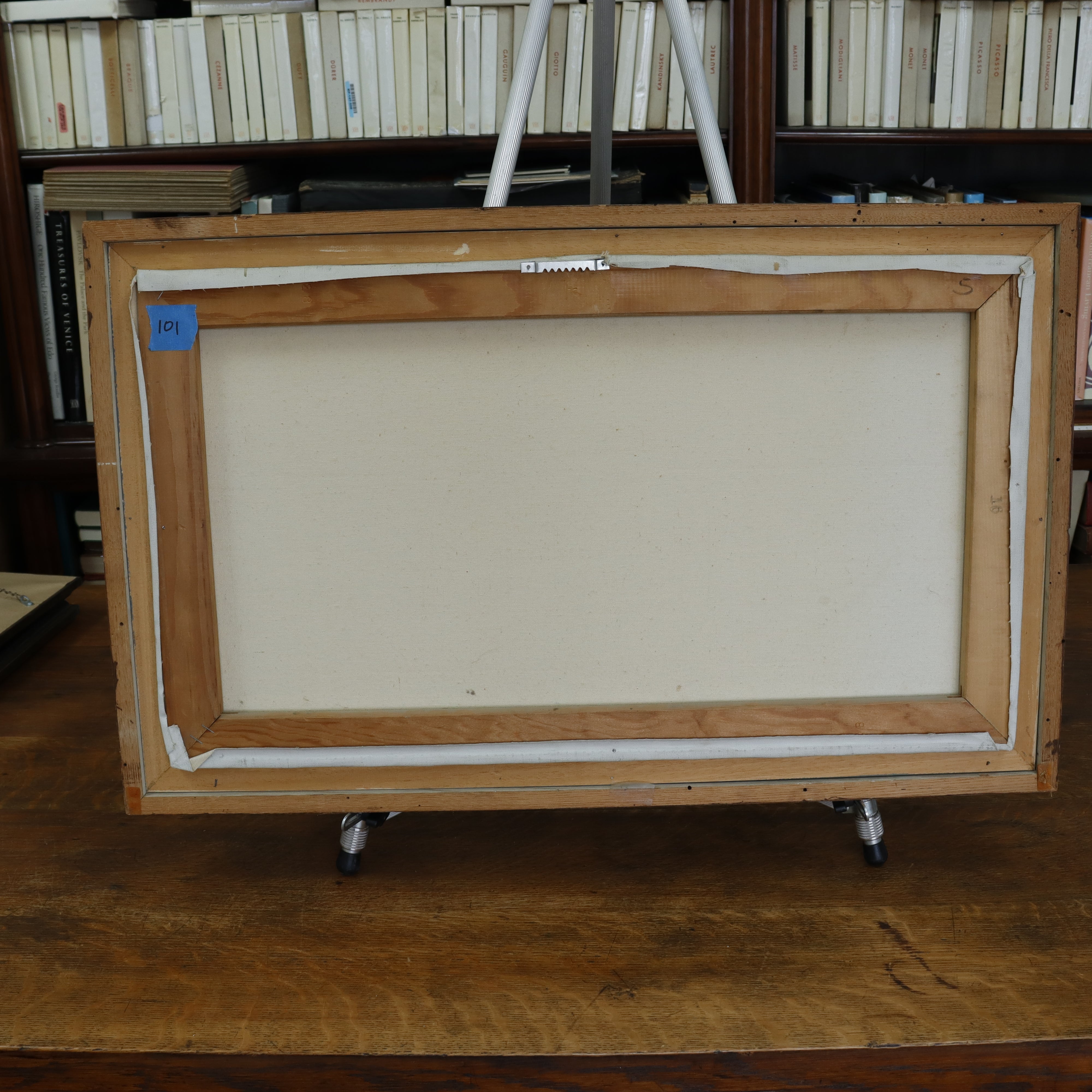 AW320: Ralph Anderson Lazy Summer Afternoon Oil on Canvas Painting 1962