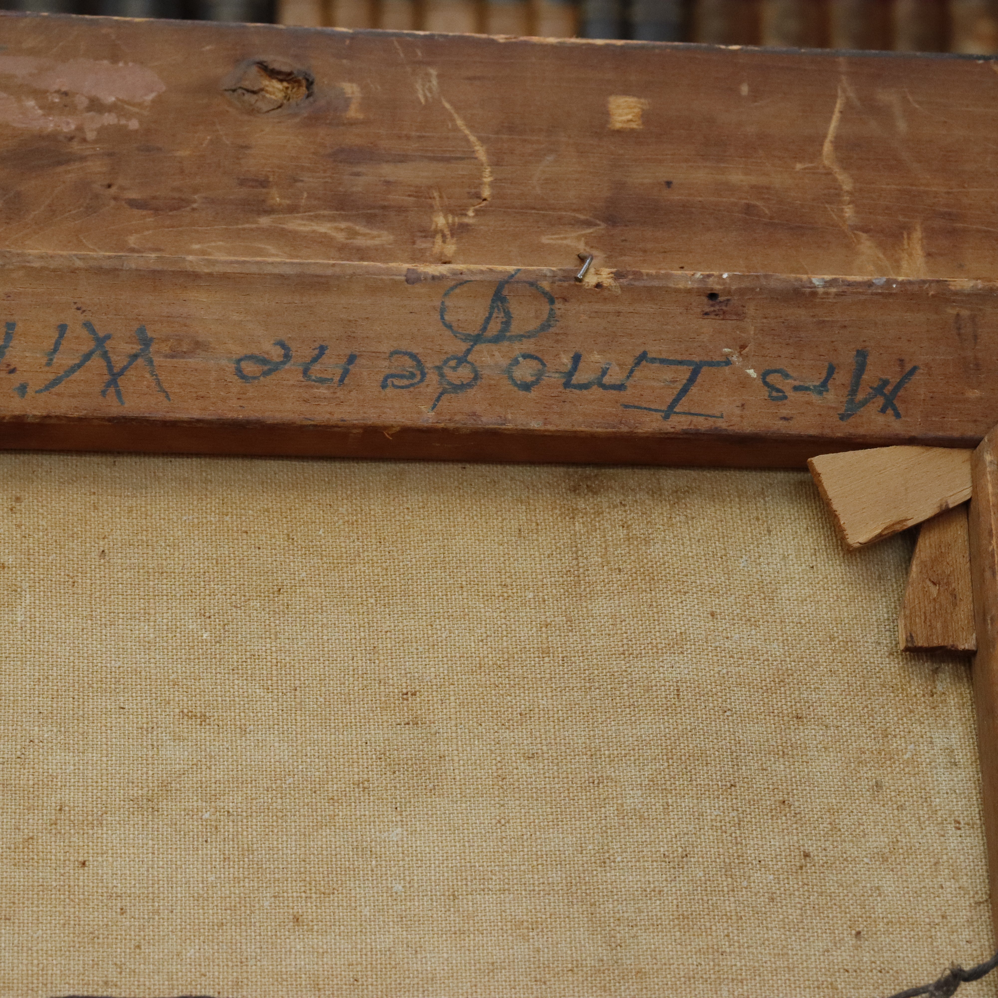 AW310: Imogene Williams The Ozarks WPA American Regionalist Artist Oil on Canvas Painting Circa 1940's