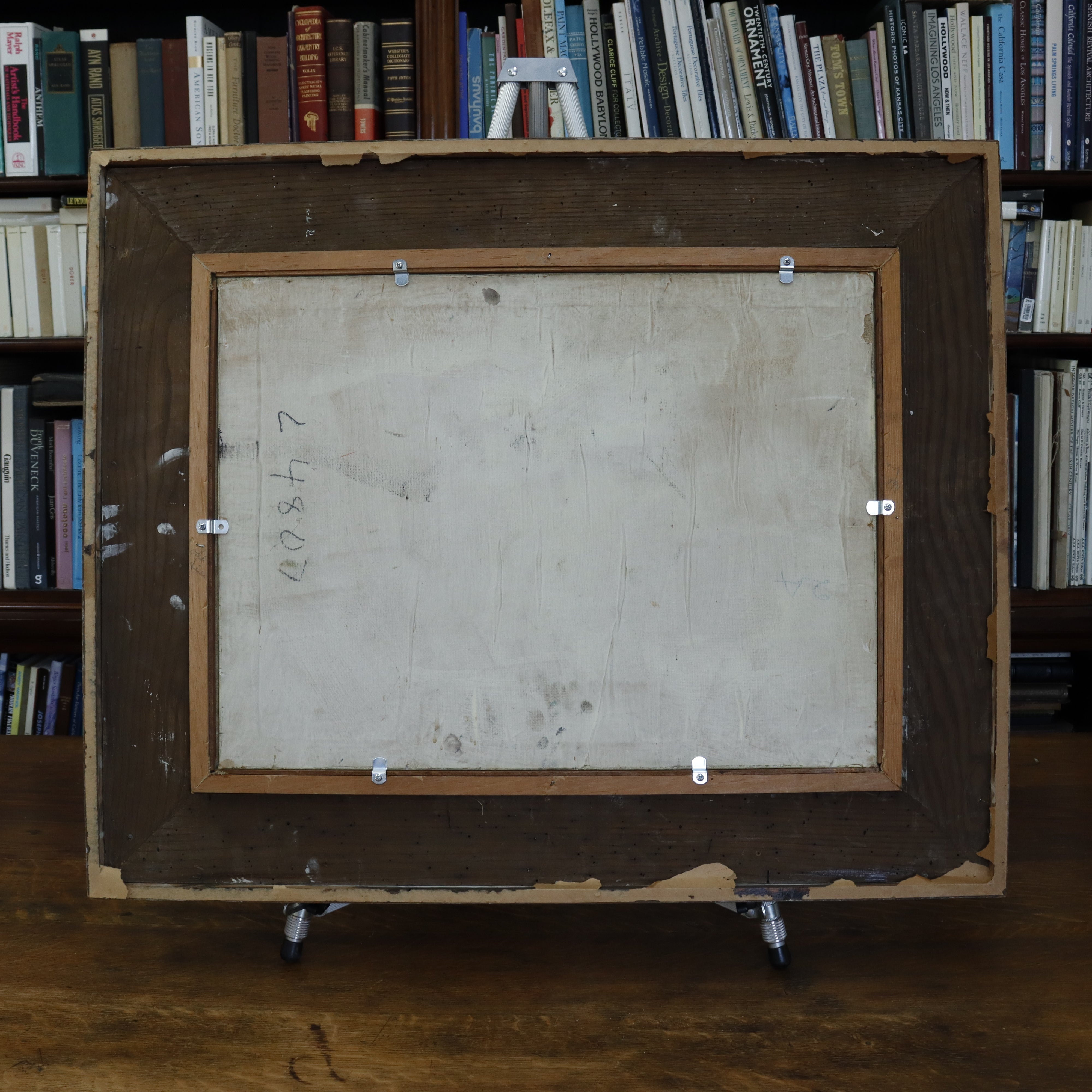 AW542: Early 20th Century American Southwest Regionalist Impressionist -  WPA Era - Oil on Board