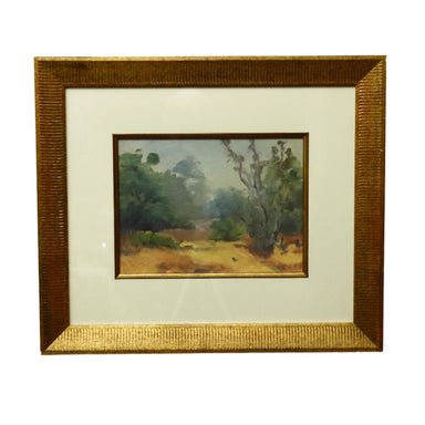 Santa Barbara Landscape Watercolor | Work of Man