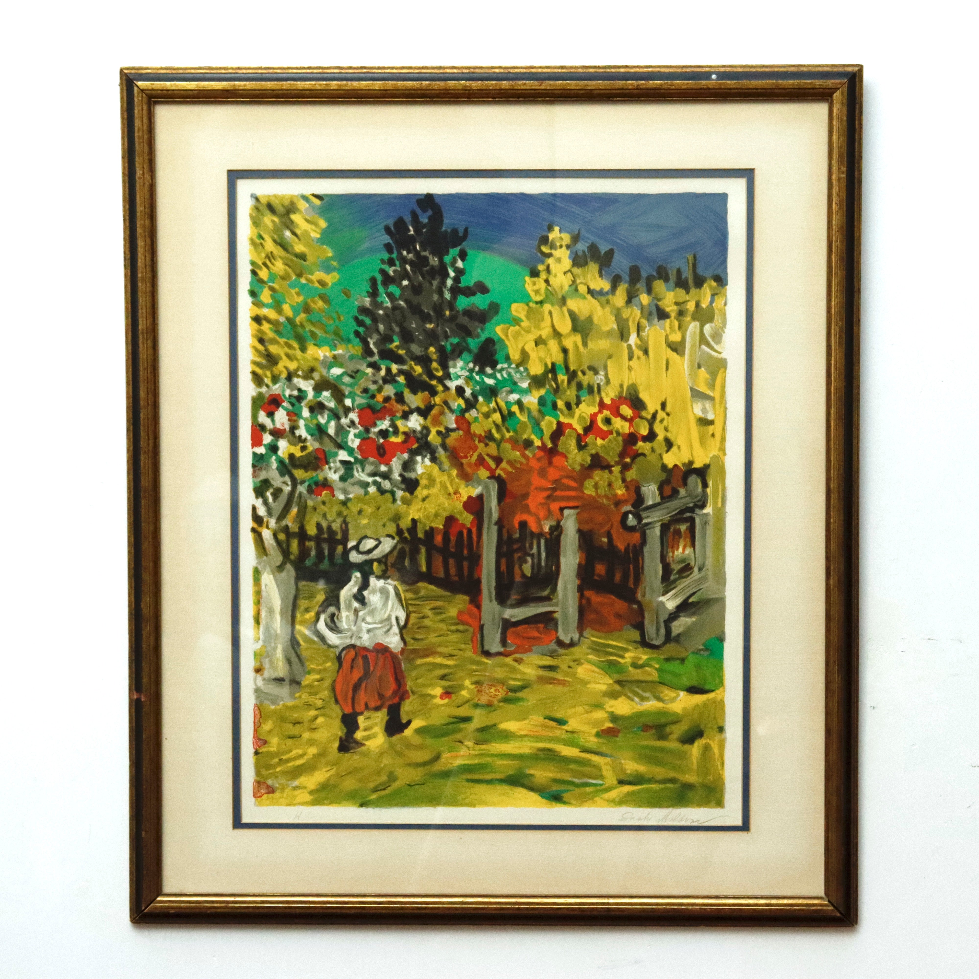  Sacha Moldovan "Garden Gate" Lithograph Hors d'Commerce Proof | Work of Man