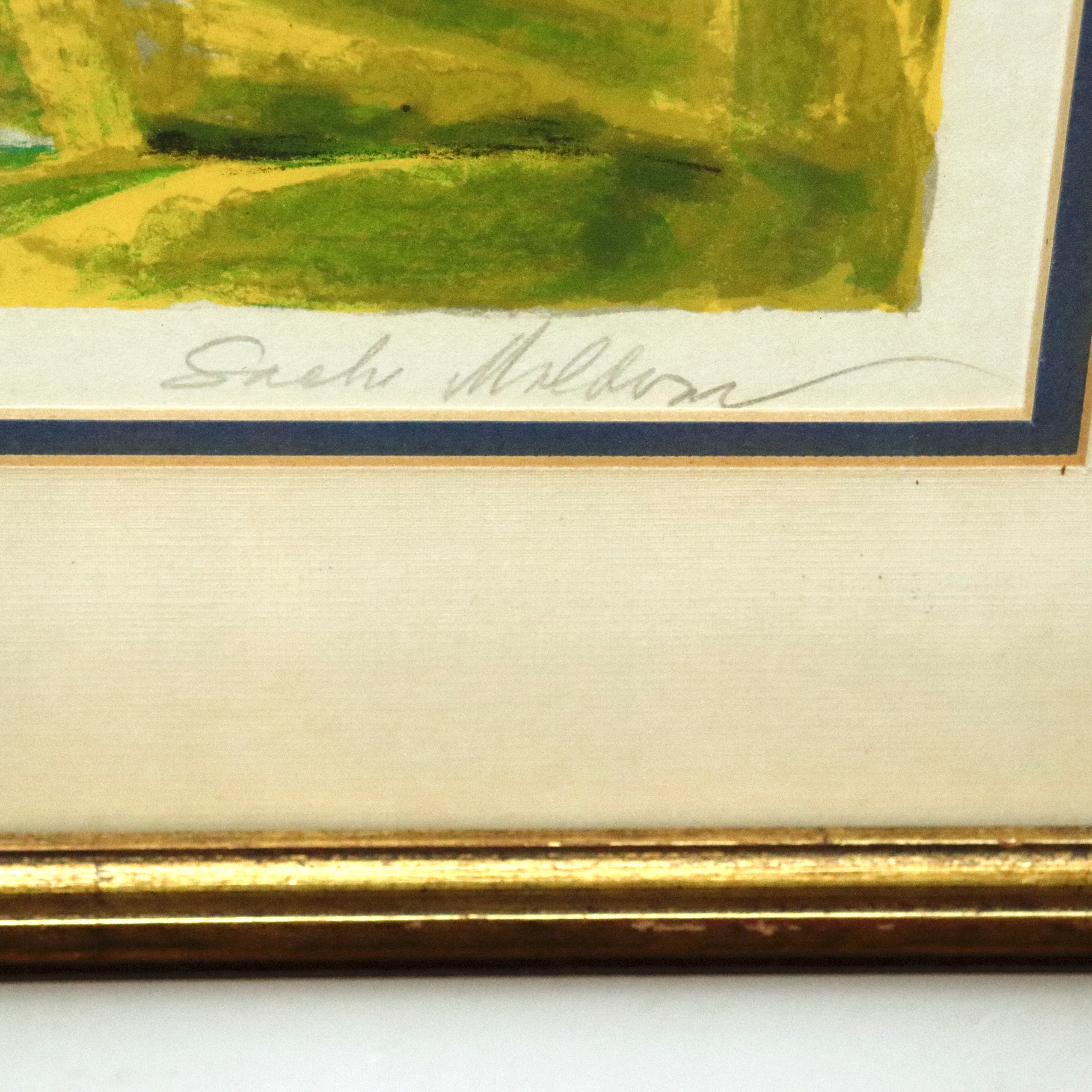 AW8-140: Sacha Moldovan "Garden Gate" Lithograph Hors d'Commerce Proof