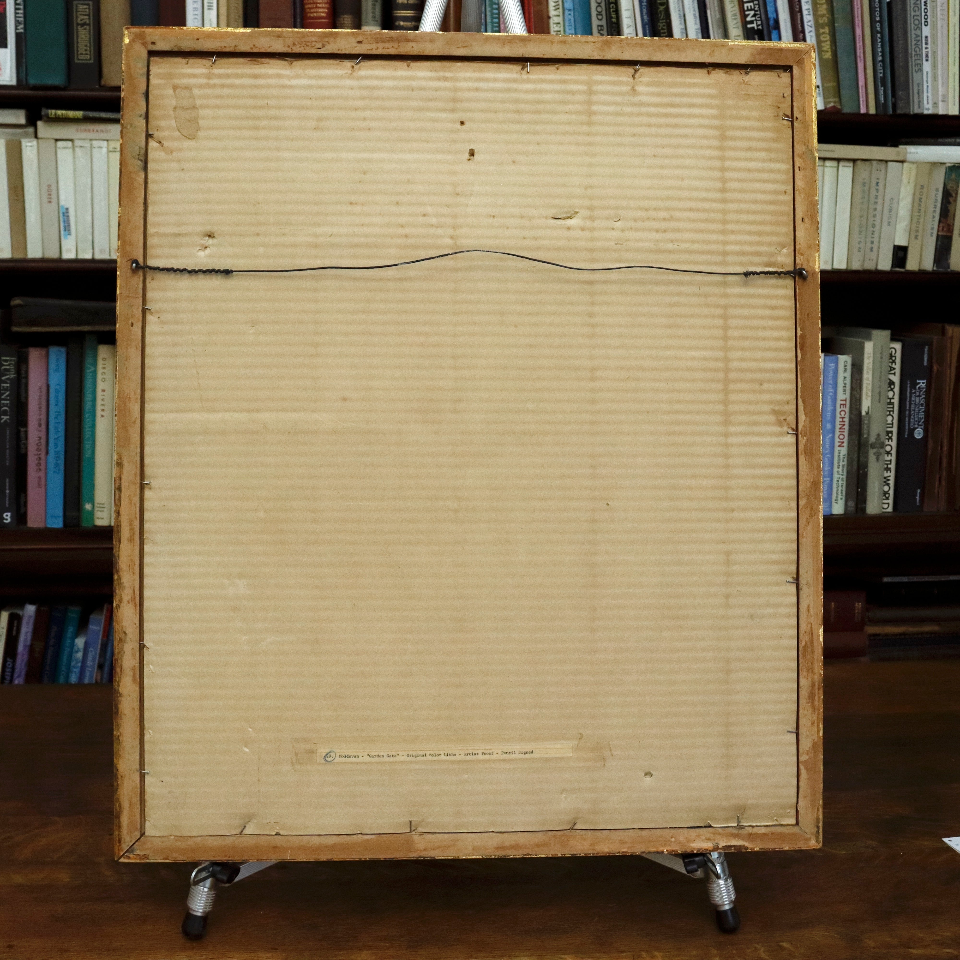 AW8-140: Sacha Moldovan "Garden Gate" Lithograph Hors d'Commerce Proof